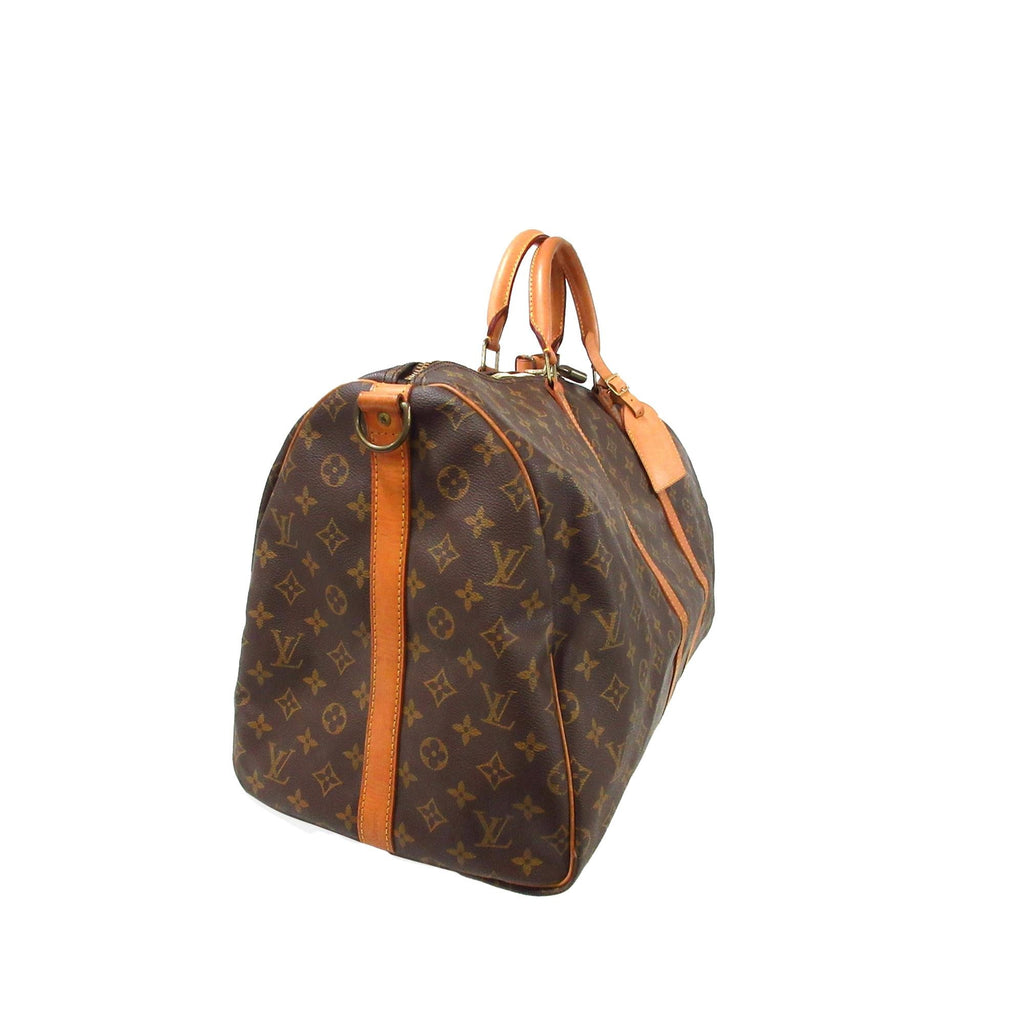Louis Vuitton Monogram Keepall 55 (SHG-36475)