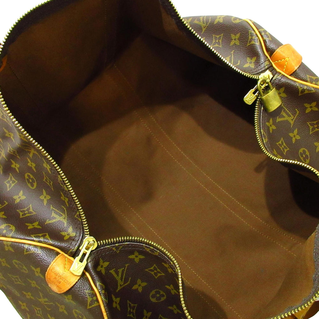 Louis Vuitton Monogram Keepall 55 (SHG-36476)