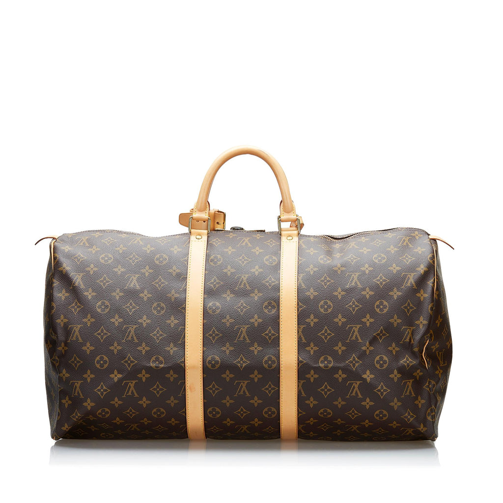 Louis Vuitton Monogram Keepall 55 (SHG-36759)