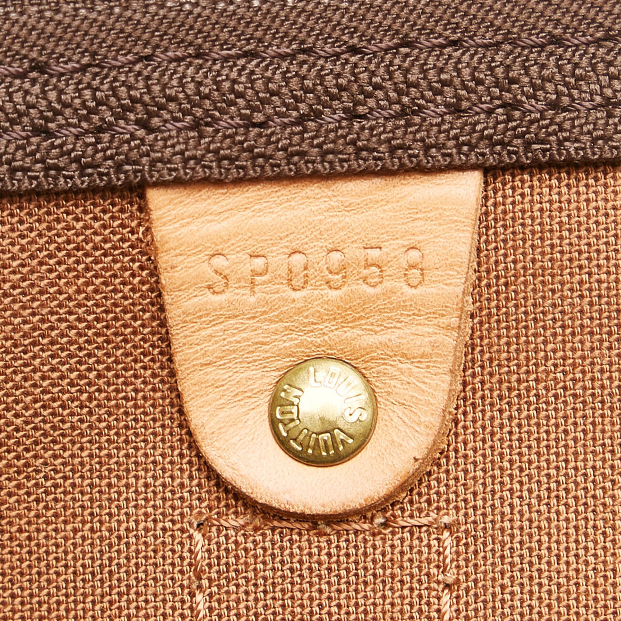 Louis Vuitton Monogram Keepall 55 (SHG-37080)