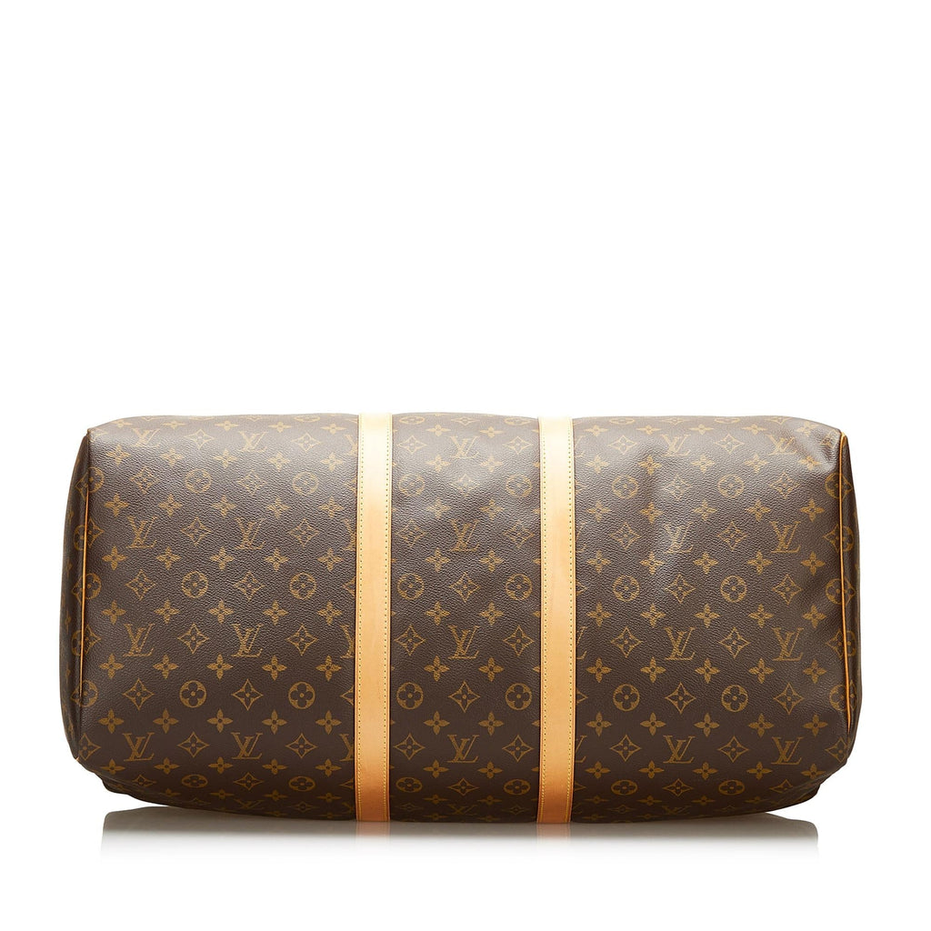 Louis Vuitton Monogram Keepall 55 (SHG-37081)