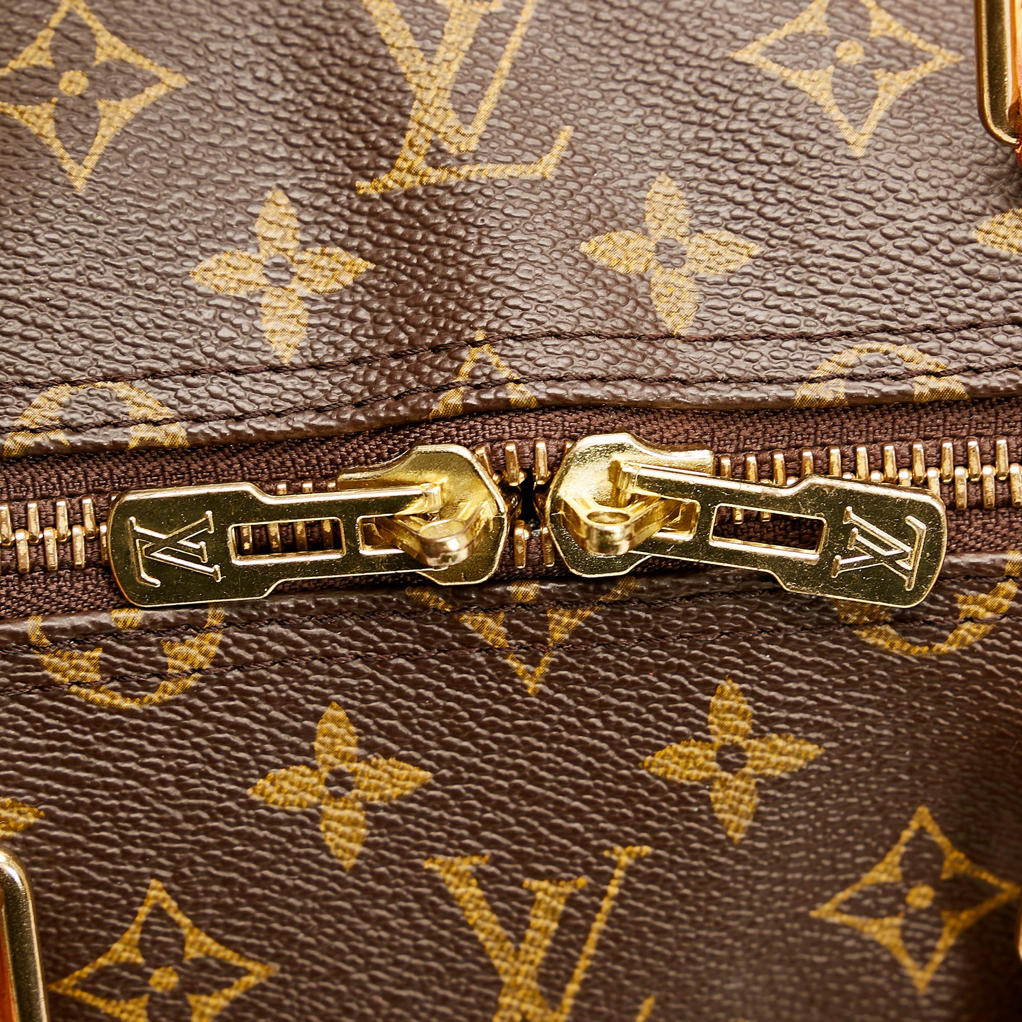 Louis Vuitton Monogram Keepall 55 (SHG-37159)