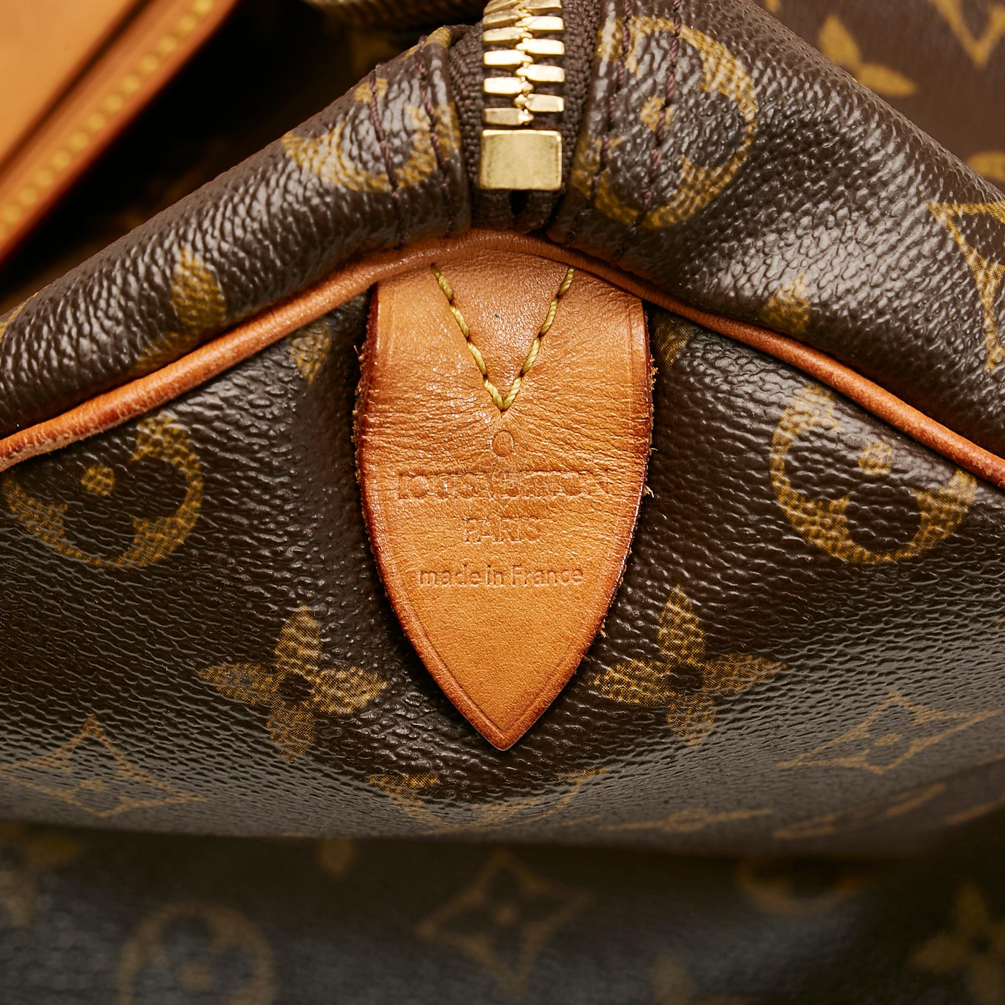 Louis Vuitton Monogram Keepall 55 (SHG-37159)