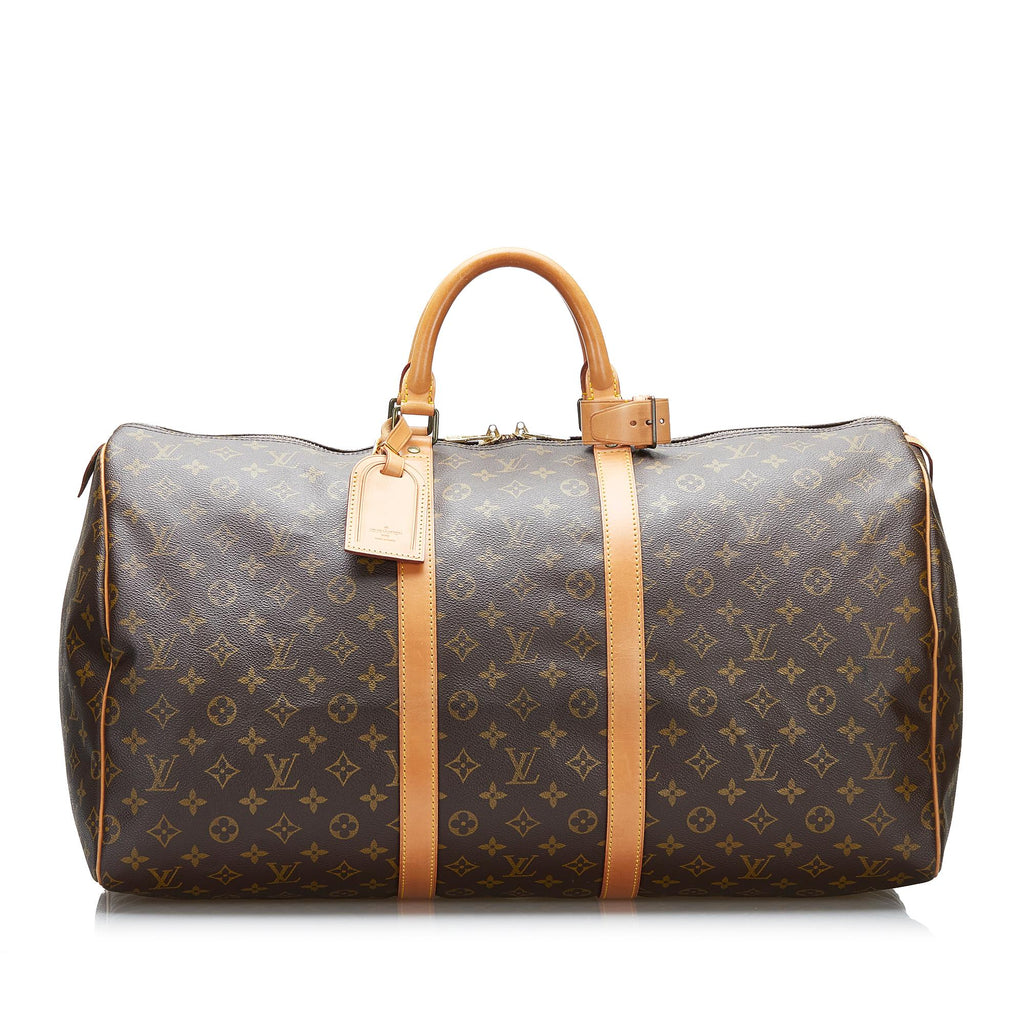 Louis Vuitton Monogram Keepall 55 (SHG-DcjLKU)
