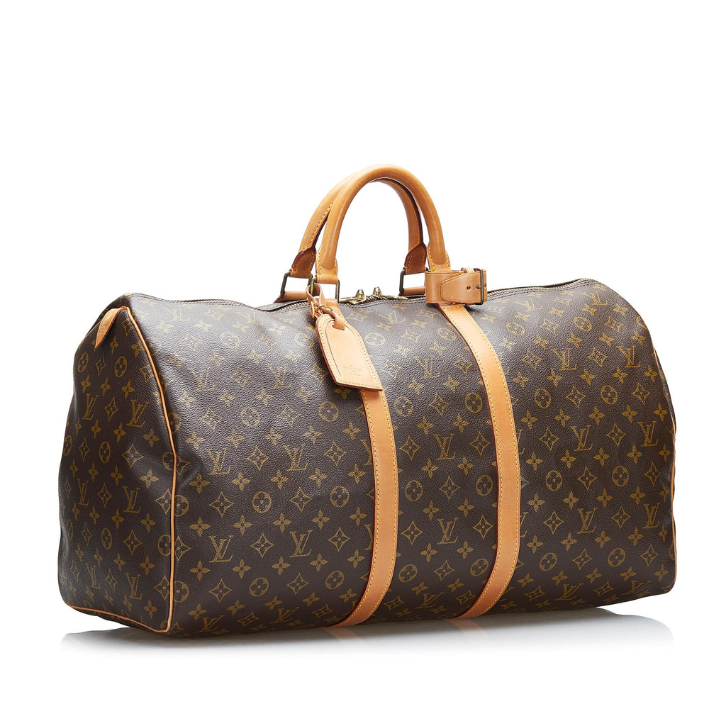 Louis Vuitton Monogram Keepall 55 (SHG-DcjLKU)