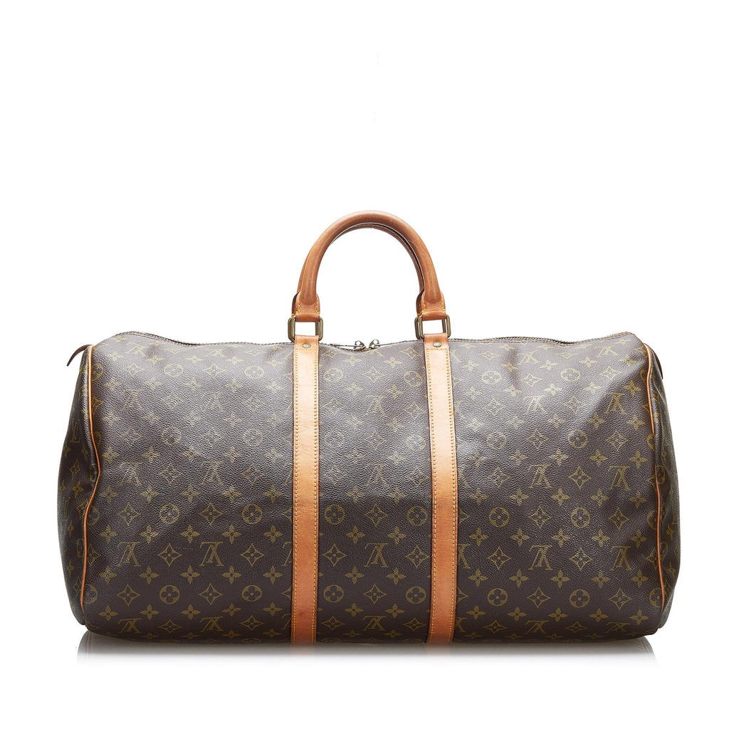 Louis Vuitton Monogram Keepall 55 (SHG-UQ2okN)