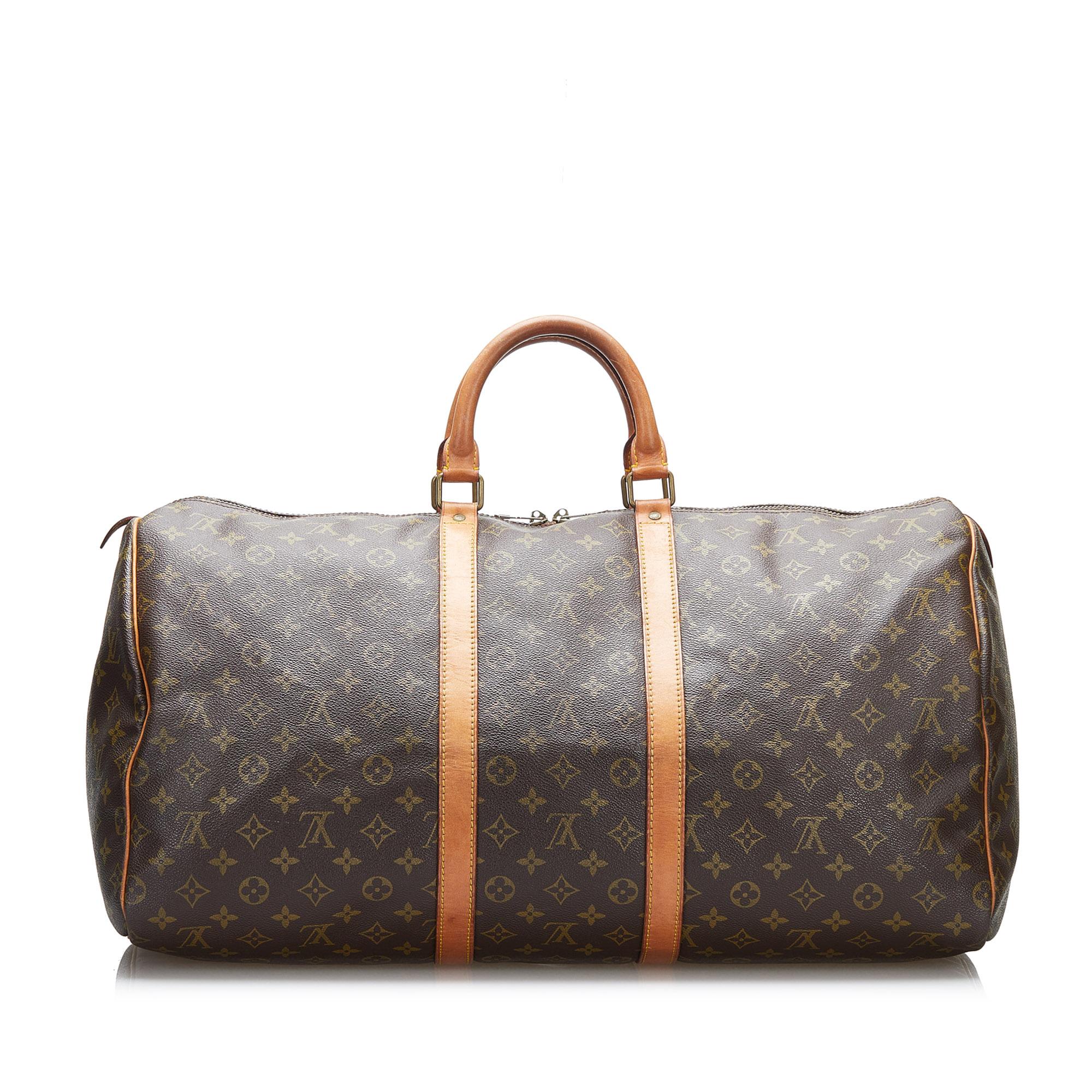 Louis Vuitton Monogram Keepall 55 (SHG-UQ2okN)