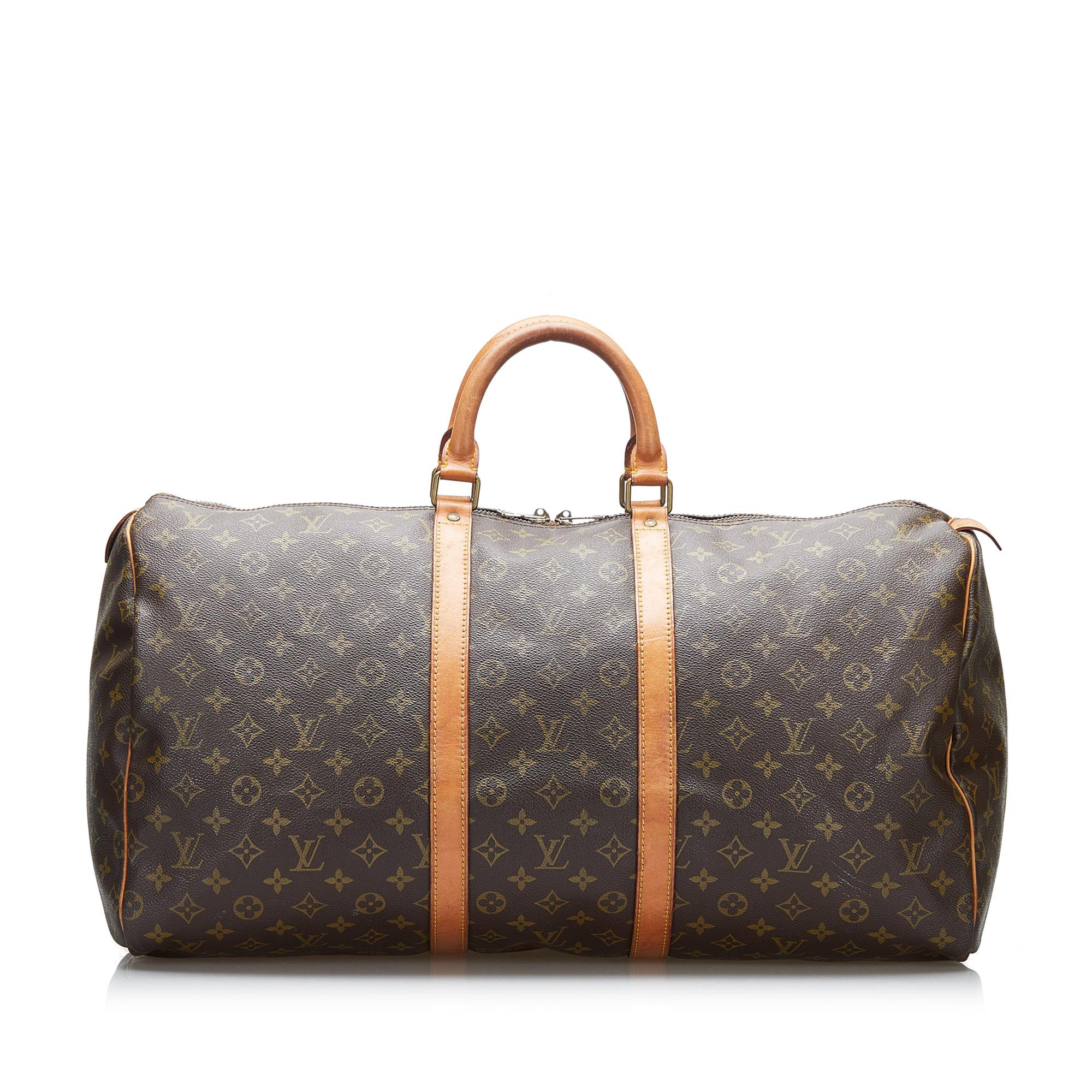 Louis Vuitton Monogram Keepall 55 (SHG-UQ2okN)
