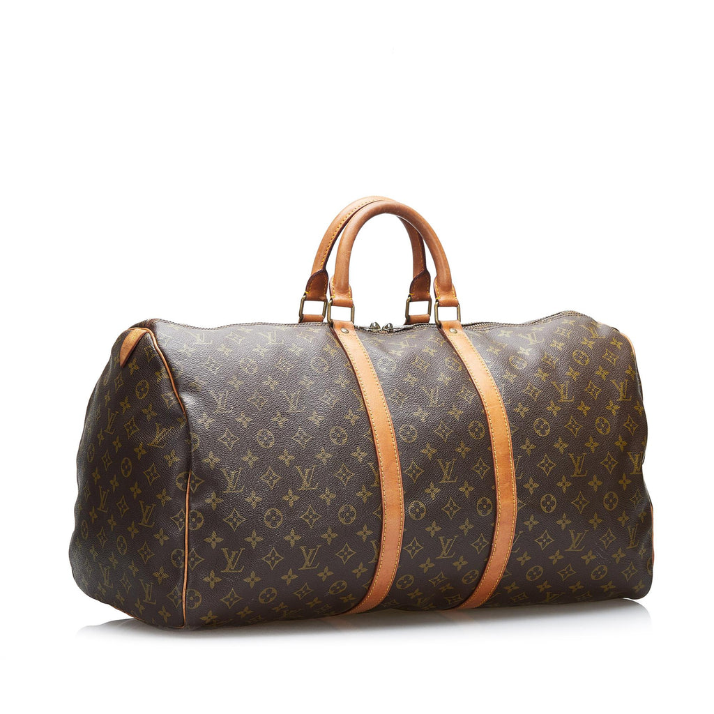 Louis Vuitton Monogram Keepall 55 (SHG-UQ2okN)