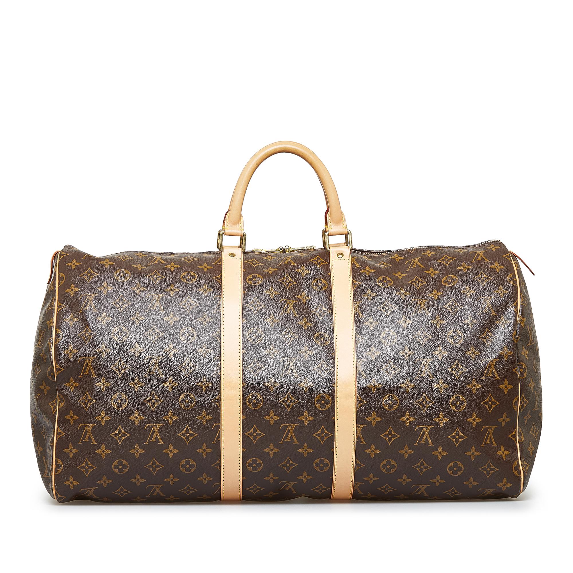 Louis Vuitton Monogram Keepall 55 (SHG-iZGhVz)
