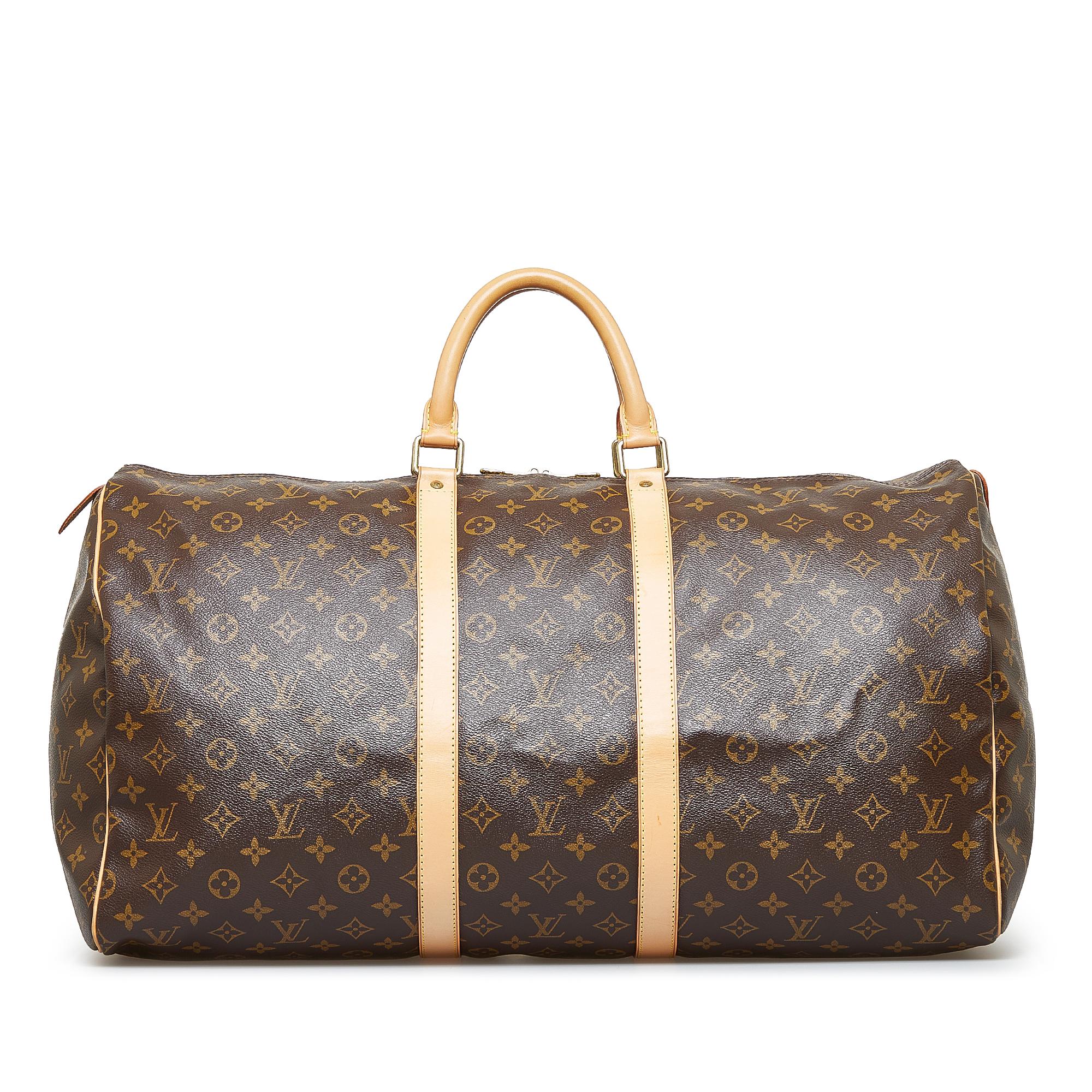 Louis Vuitton Monogram Keepall 55 (SHG-iZGhVz)