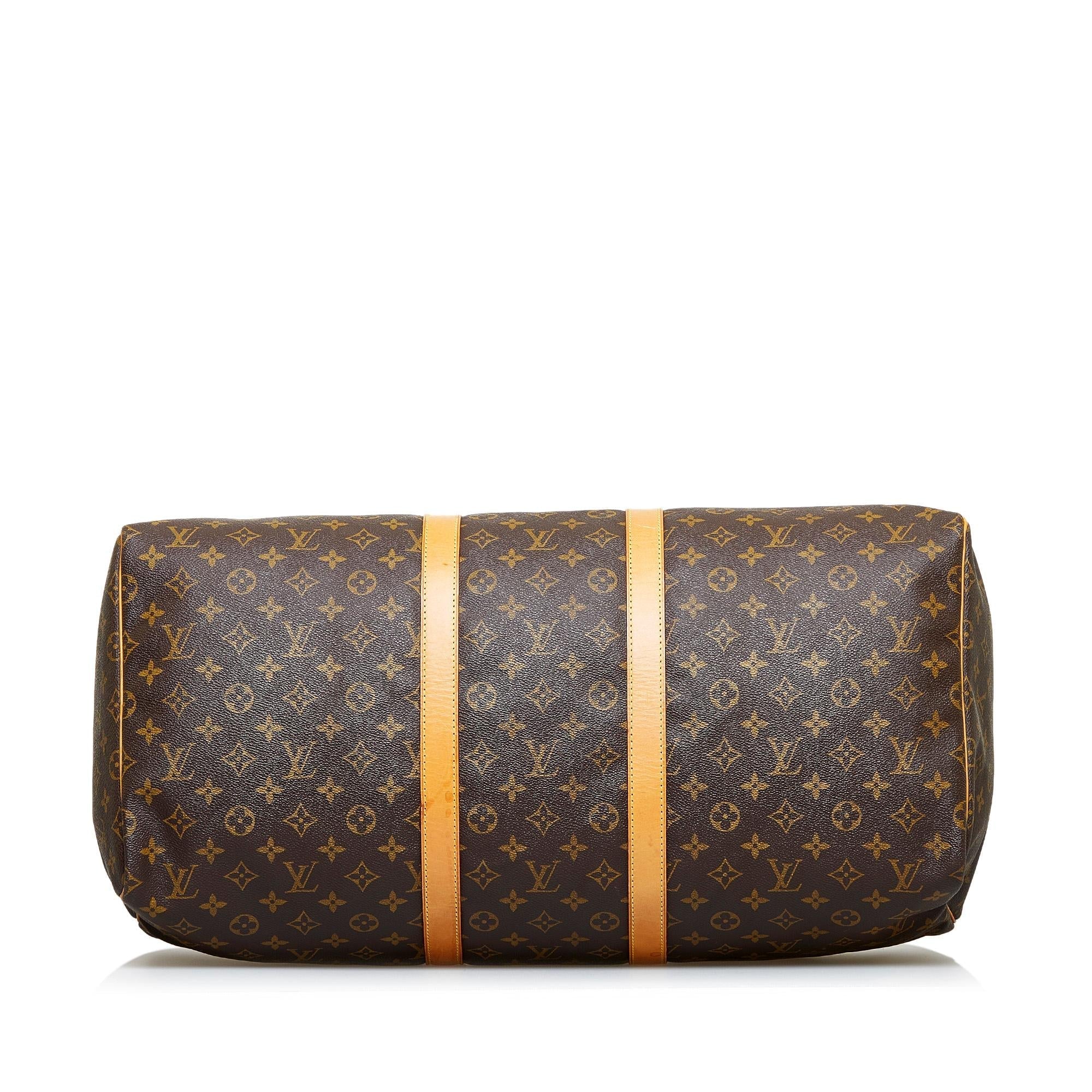 Louis Vuitton Monogram Keepall 55 (SHG-1jq9Mi)