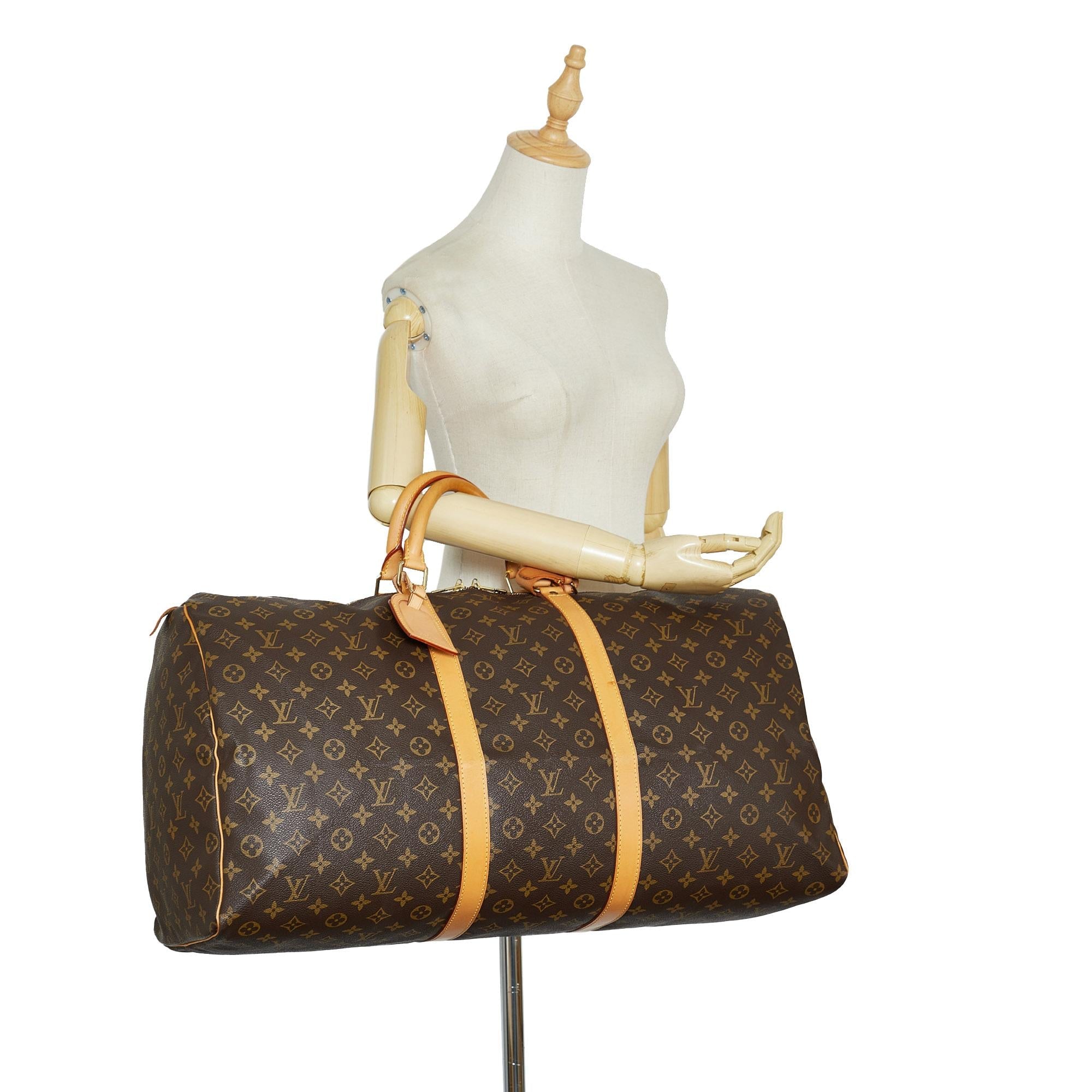 Louis Vuitton Monogram Keepall 55 (SHG-ZWYLwj)