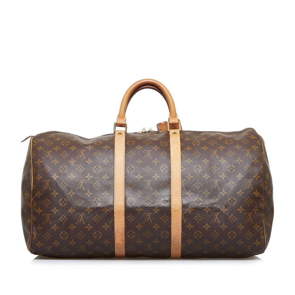 Louis Vuitton Monogram Keepall 55 (SHG-dHesyU)