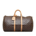Louis Vuitton Monogram Keepall 55 (SHG-dHesyU)