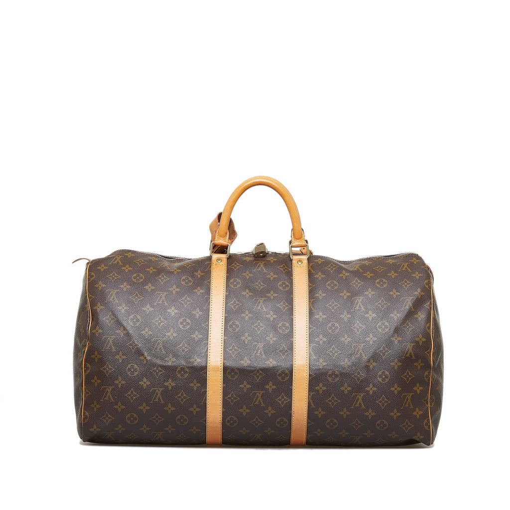 Louis Vuitton Monogram Keepall 55 (SHG-vztW5C)