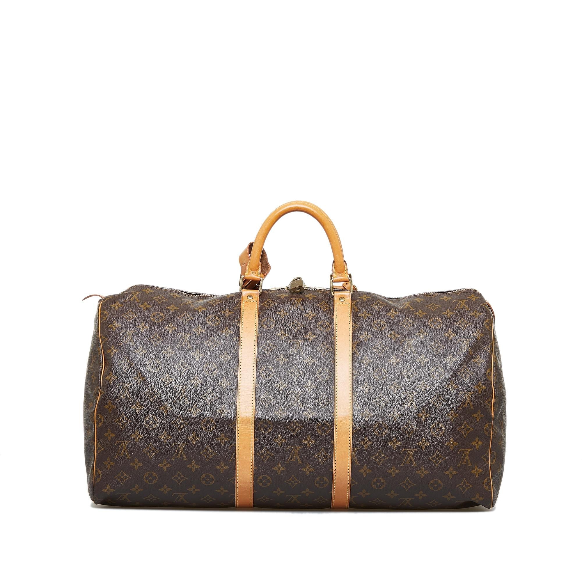 Louis Vuitton Monogram Keepall 55 (SHG-vztW5C)