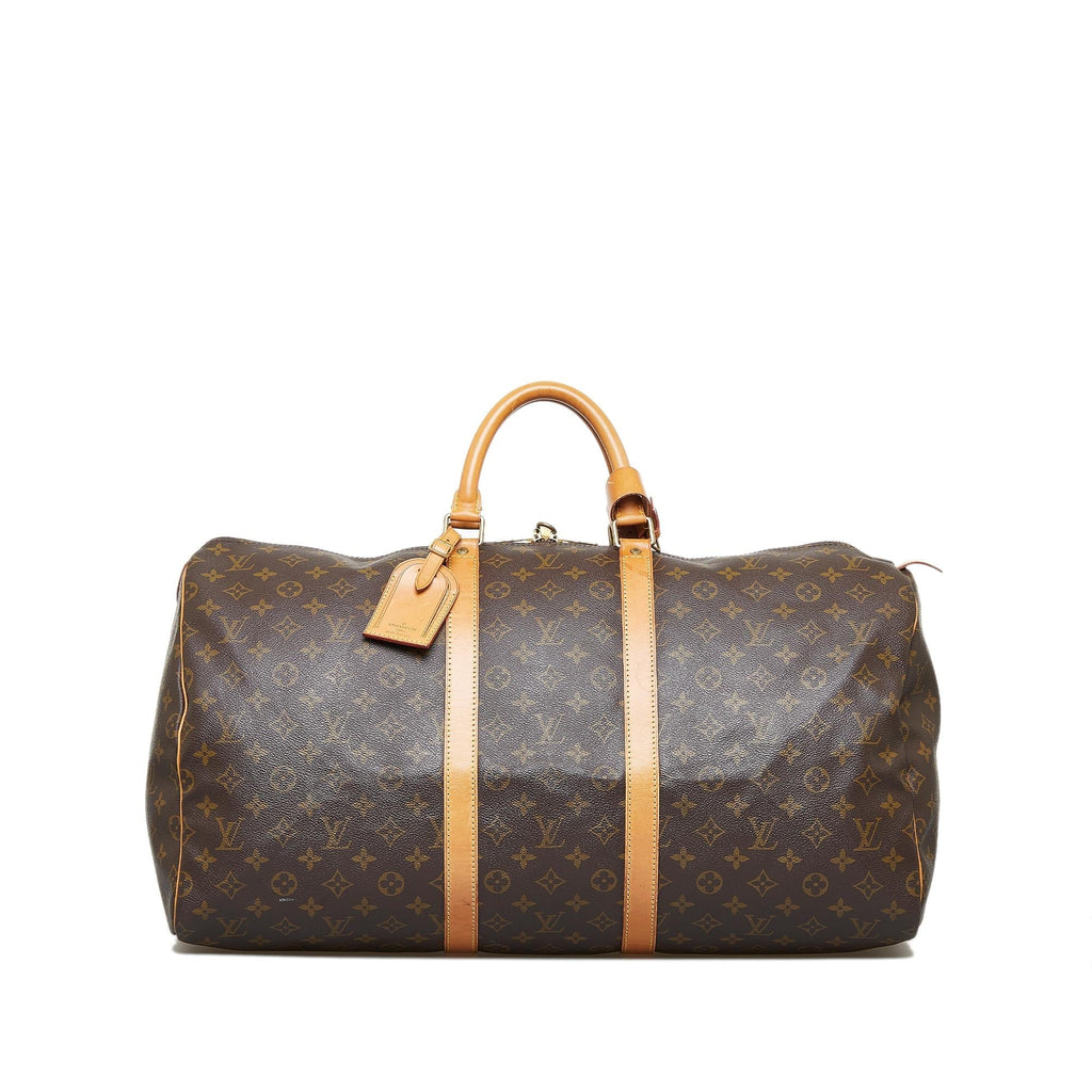 Louis Vuitton Monogram Keepall 55 (SHG-vztW5C)