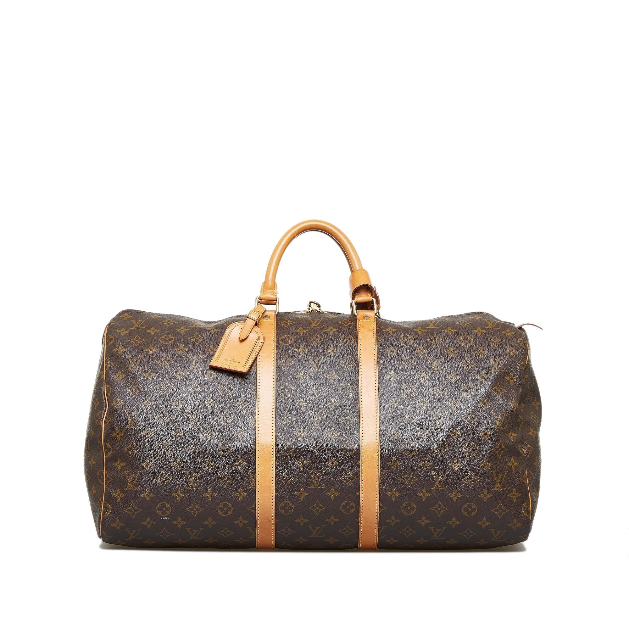 Louis Vuitton Monogram Keepall 55 (SHG-vztW5C)