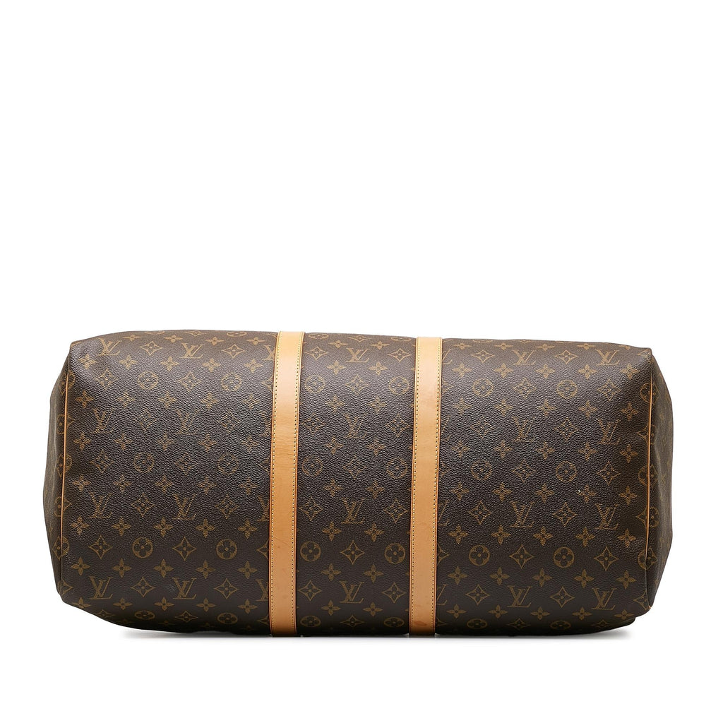 Louis Vuitton Monogram Keepall 55 (SHG-4LCcRg)