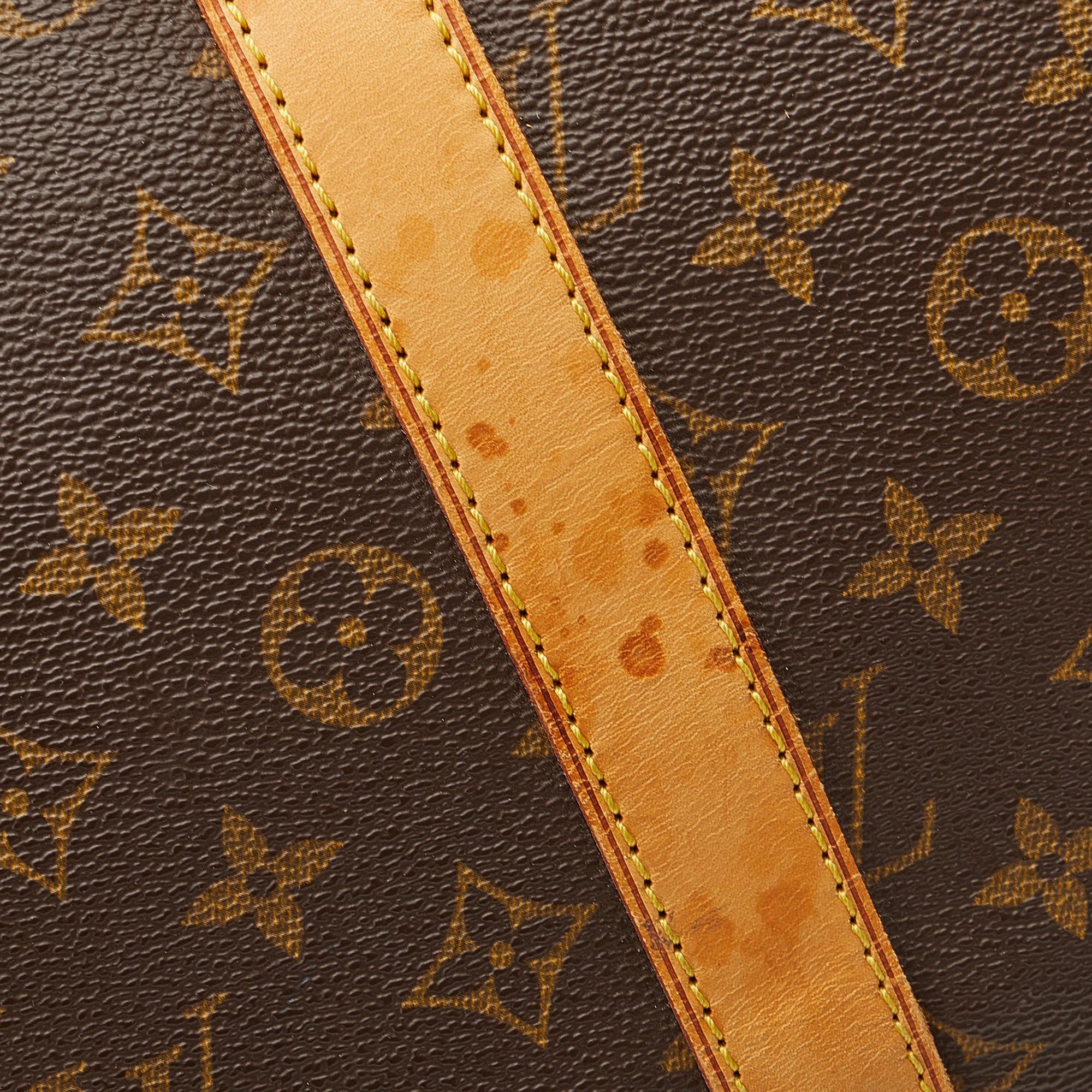 Louis Vuitton Monogram Keepall 55 (SHG-4LCcRg)