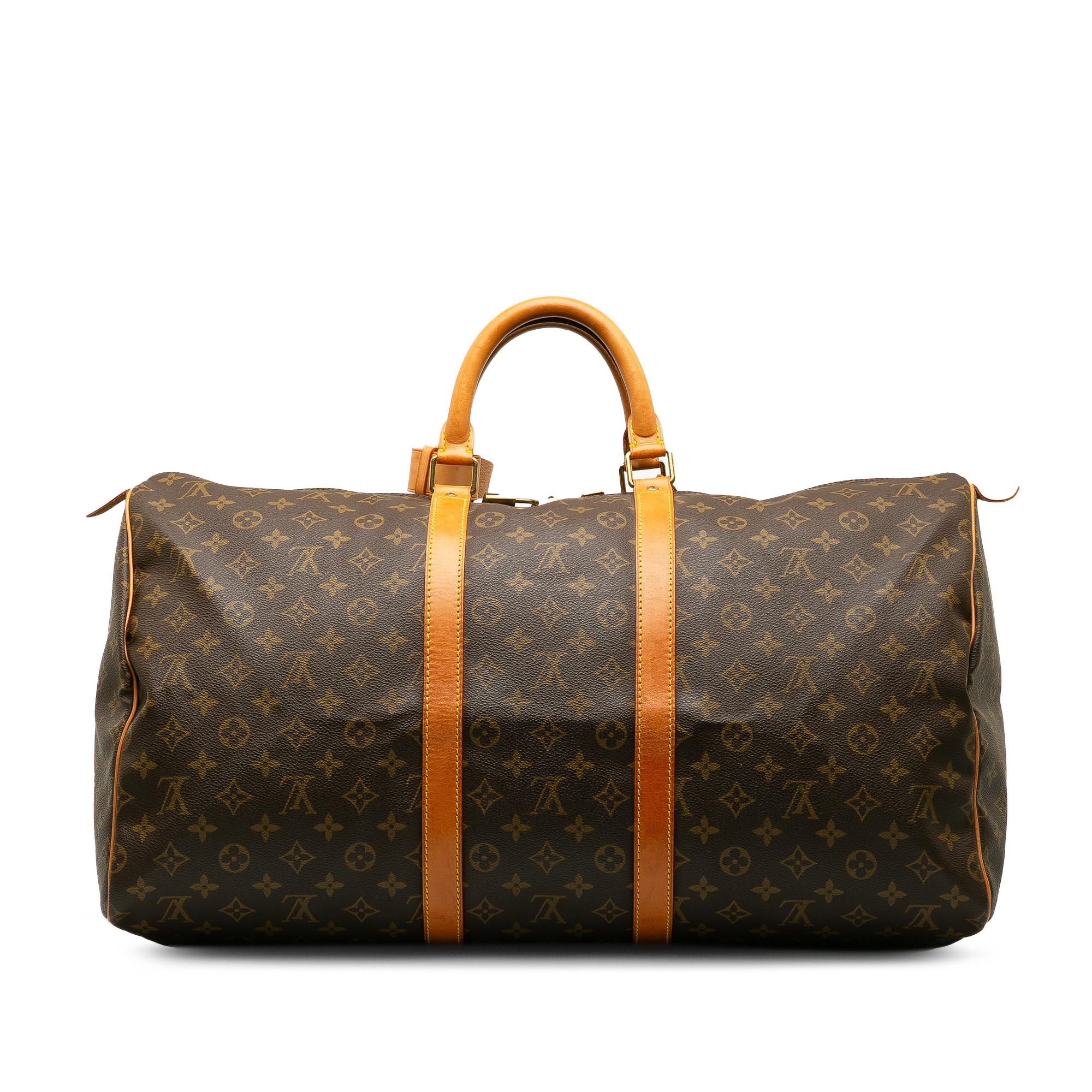 Louis Vuitton Monogram Keepall 55 (SHG-Jj2bjC)