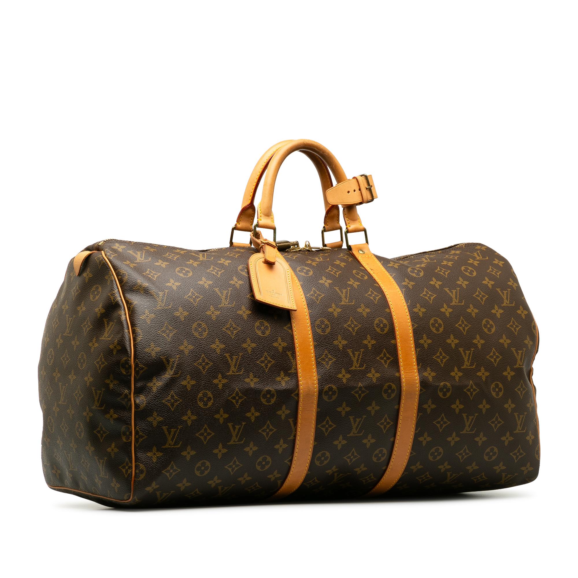 Louis Vuitton Monogram Keepall 55 (SHG-vYWai4)