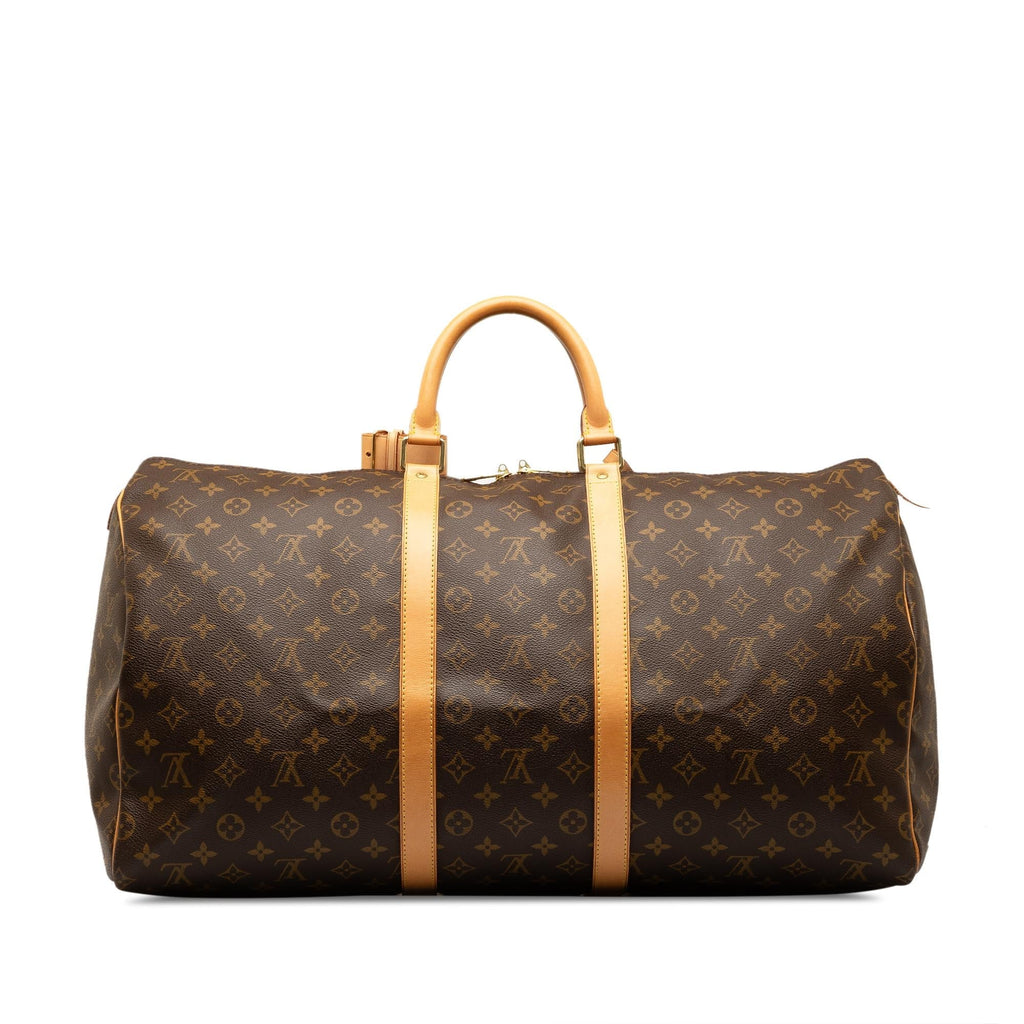 Louis Vuitton Monogram Keepall 55 (SHG-RYIWH1)
