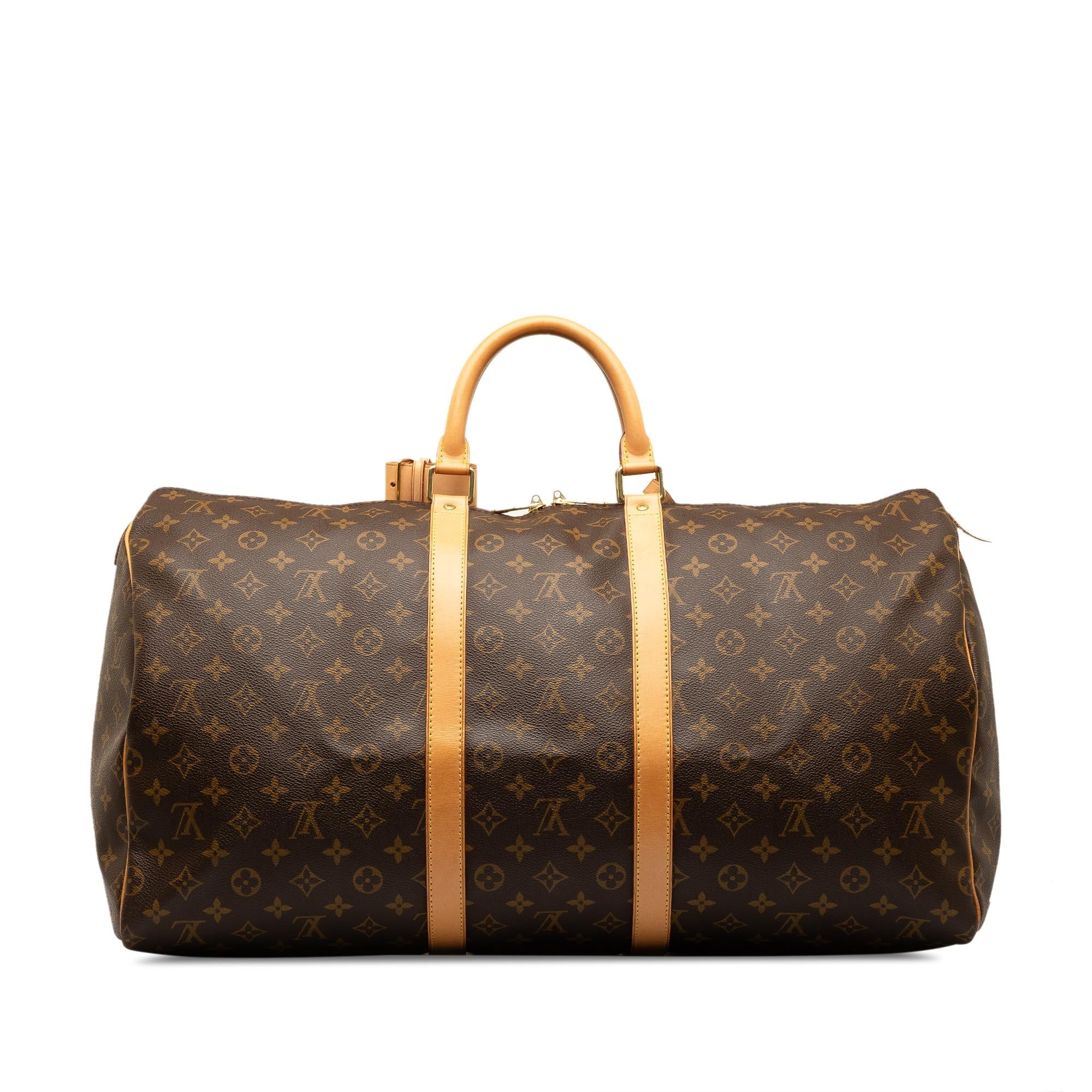 Louis Vuitton Monogram Keepall 55 (SHG-RYIWH1)