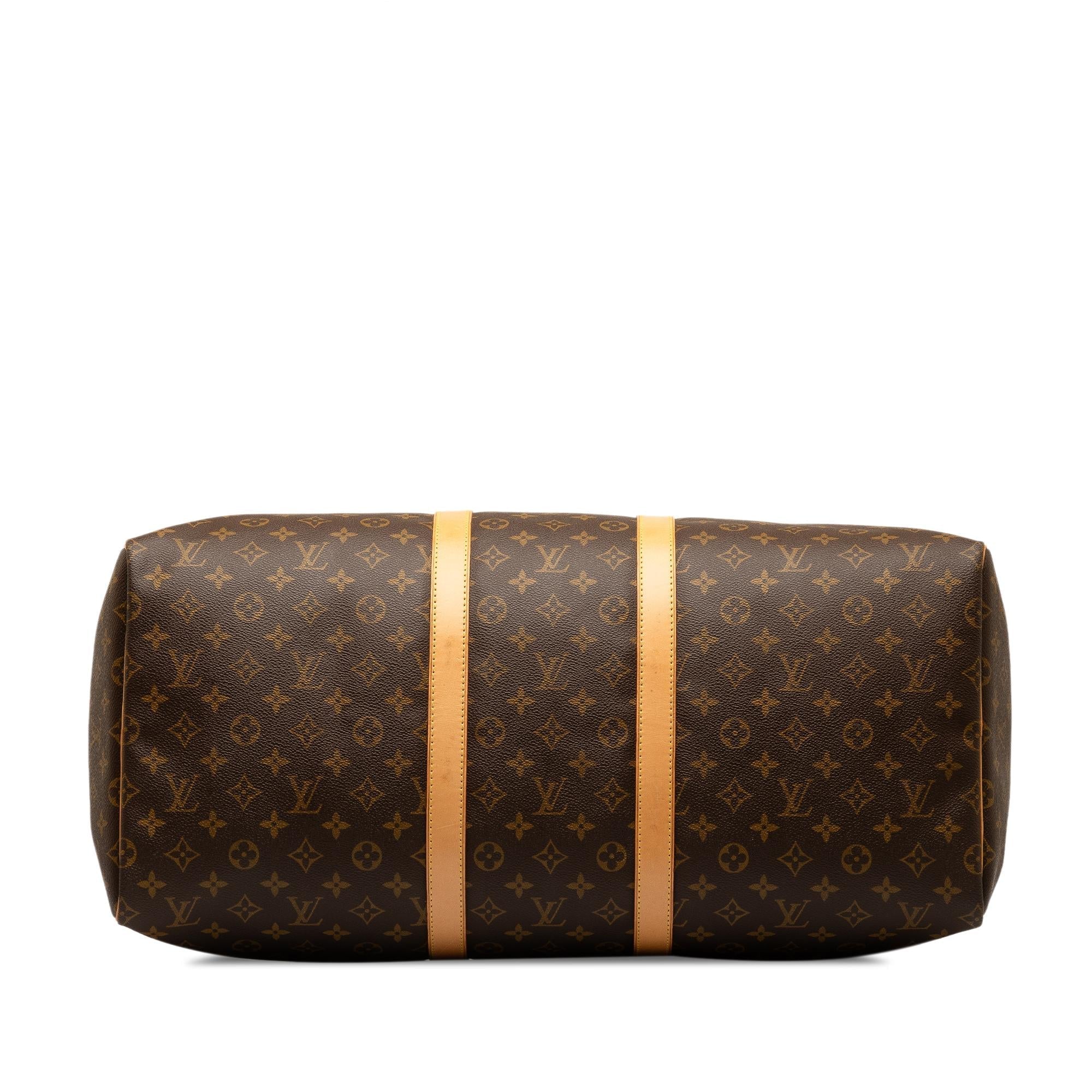 Louis Vuitton Monogram Keepall 55 (SHG-RYIWH1)