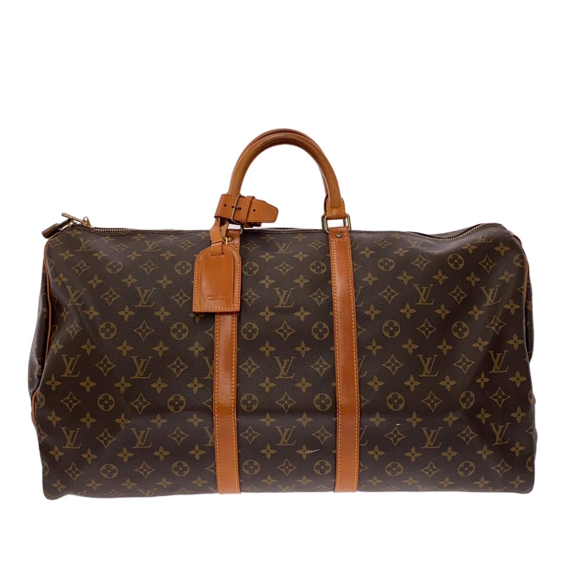Louis Vuitton Monogram Keepall 55 (SHG-FmwY20)