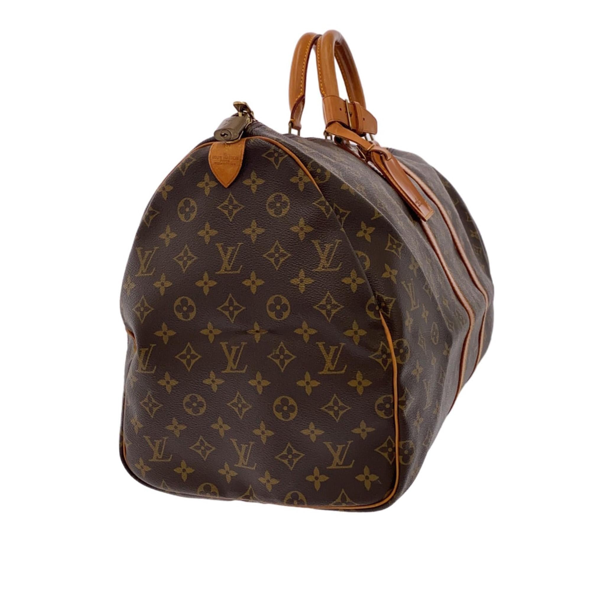 Louis Vuitton Monogram Keepall 55 (SHG-FmwY20)