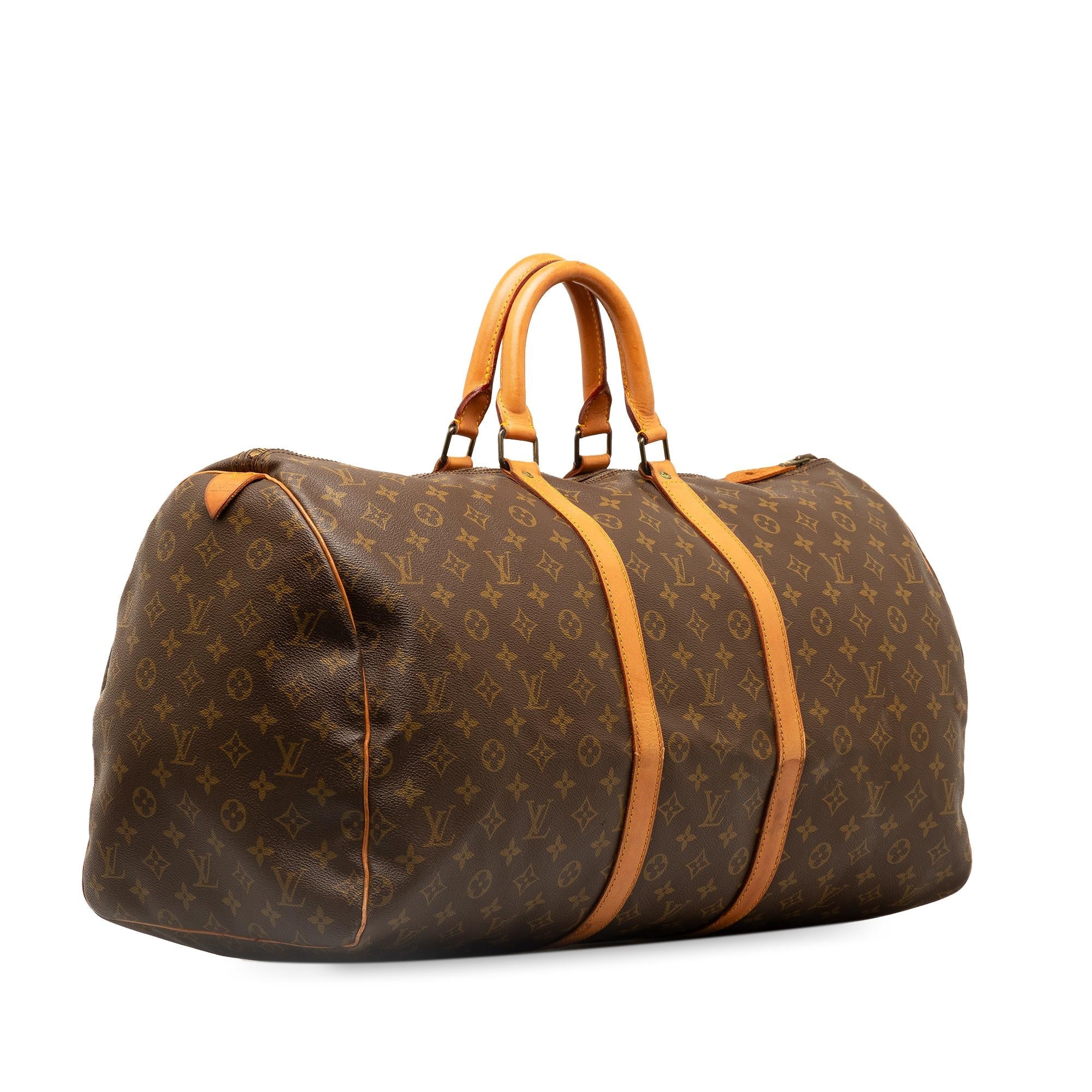 Louis Vuitton Monogram Keepall 55 (SHG-Y3URlP)