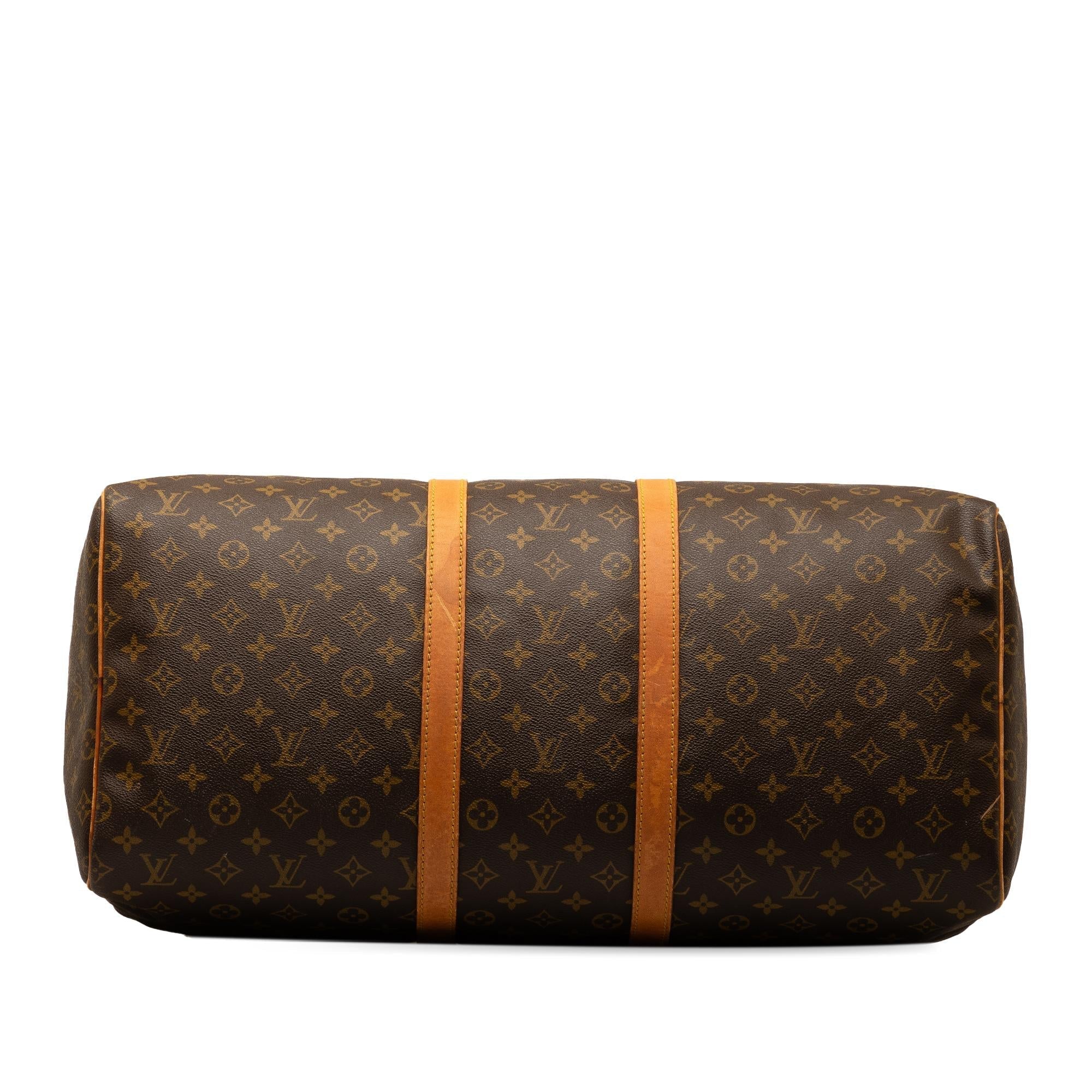Louis Vuitton Monogram Keepall 55 (SHG-GskJO6)