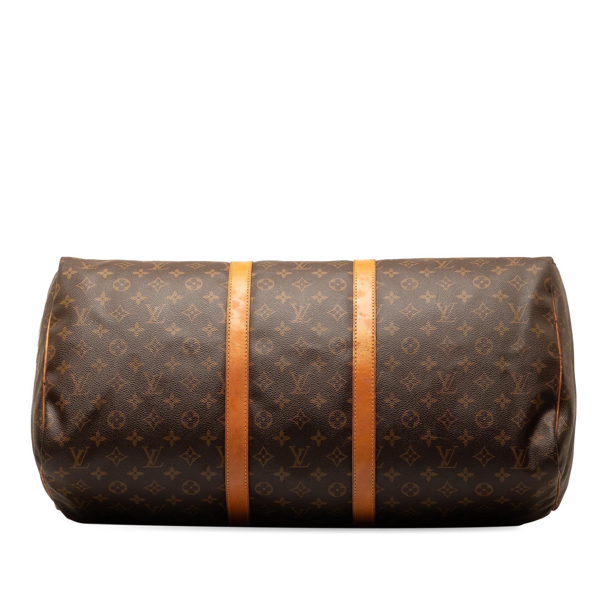 Louis Vuitton Monogram Keepall 55 (SHG-tk49AO)