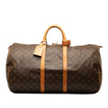 Louis Vuitton Monogram Keepall 55 (SHG-tk49AO)