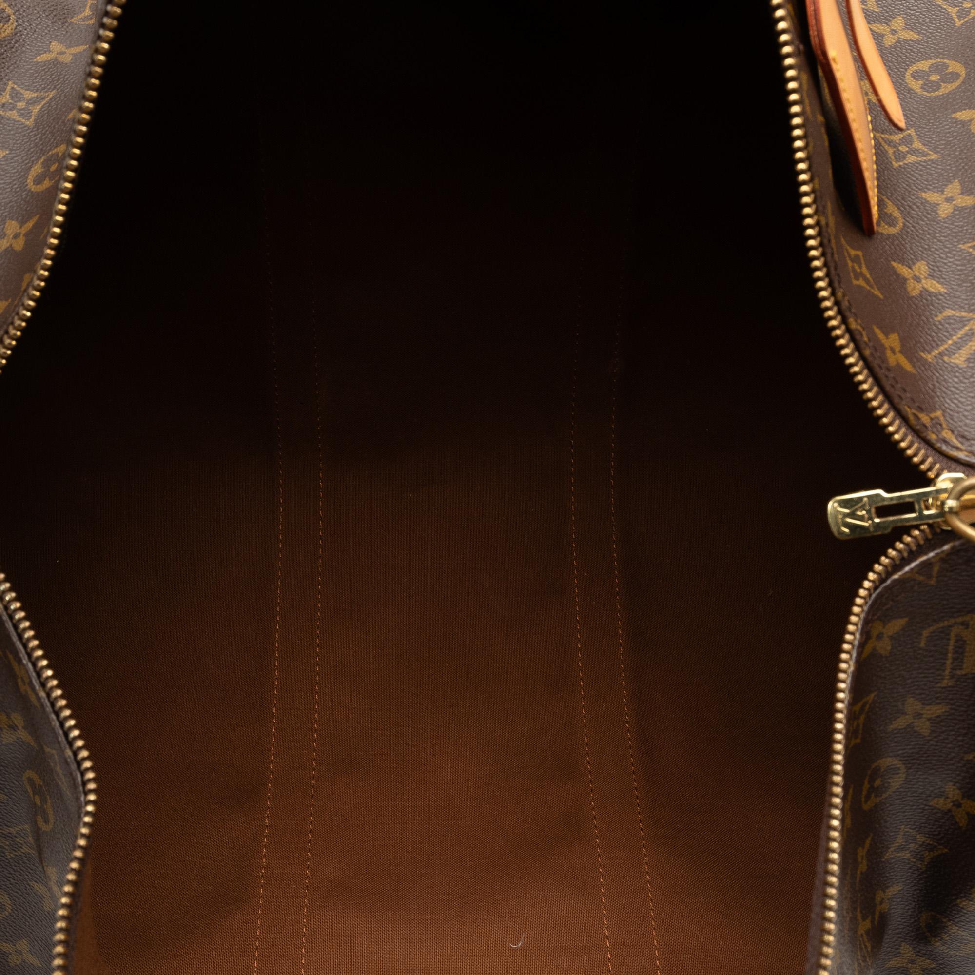Louis Vuitton Monogram Keepall 55 (SHG-tk49AO)