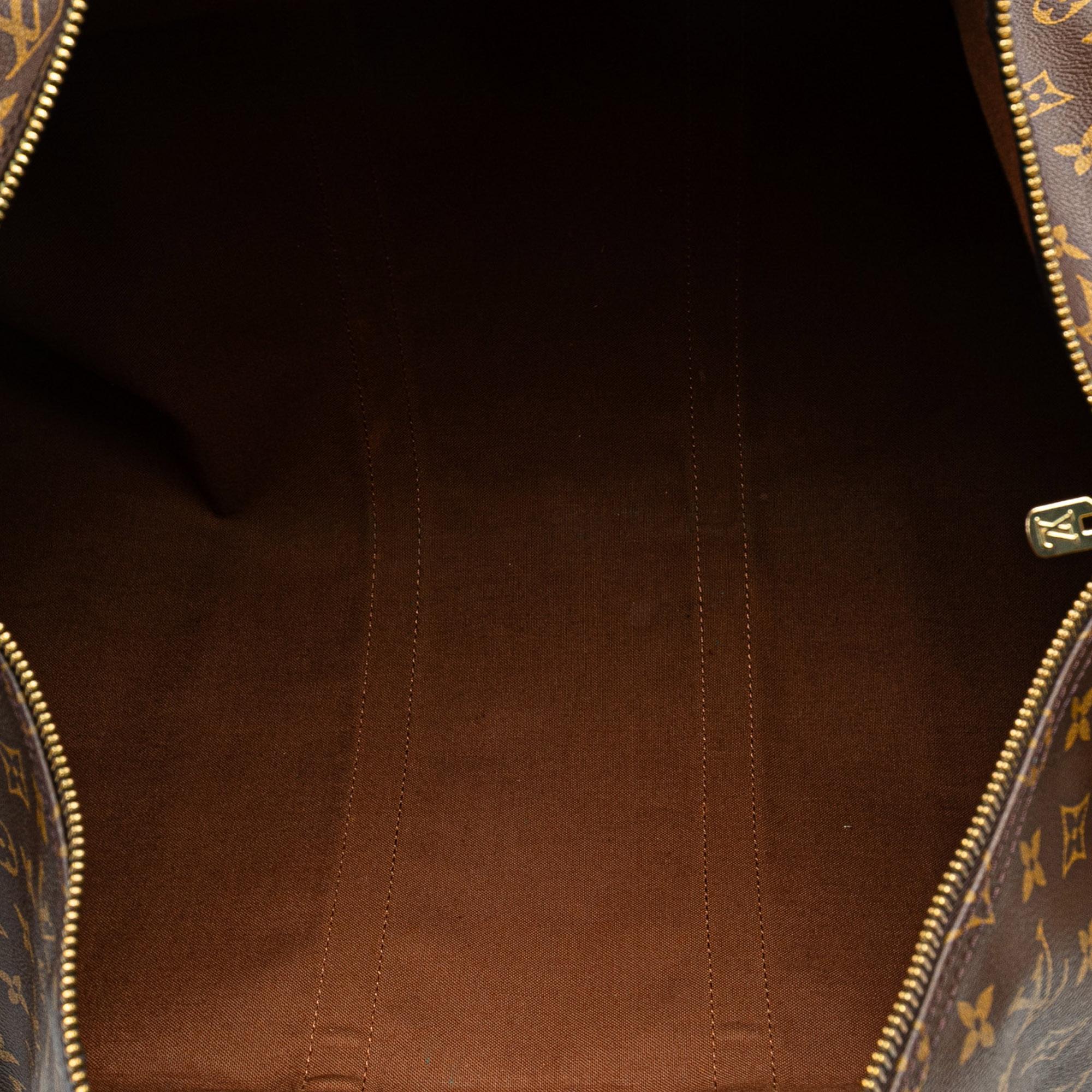 Louis Vuitton Monogram Keepall 55 (SHG-jRBQo1)