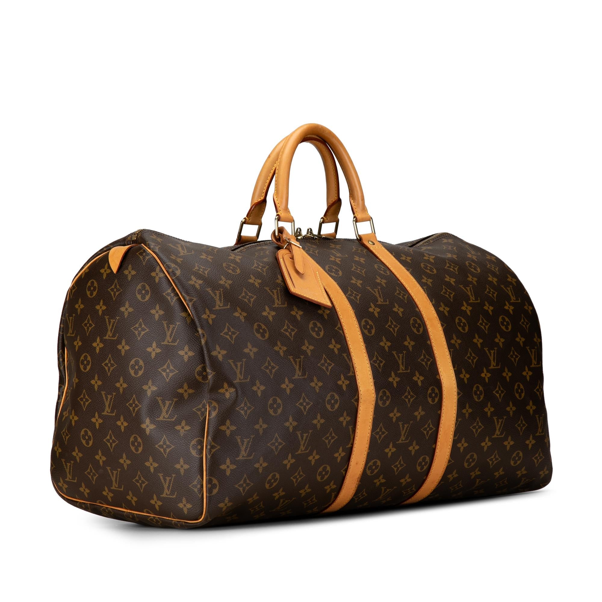 Louis Vuitton Monogram Keepall 55 (SHG-KZCJVp)