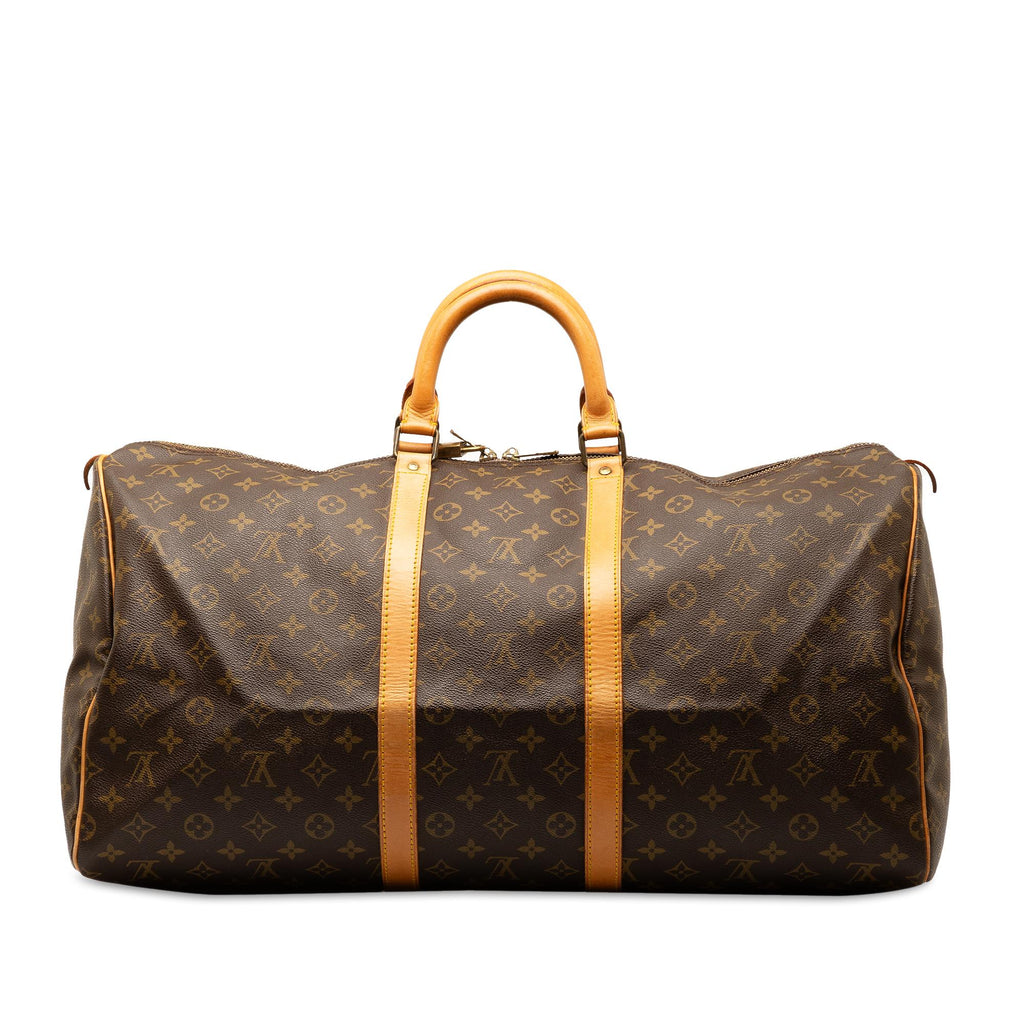 Louis Vuitton Monogram Keepall 55 (SHG-LDMQkq)