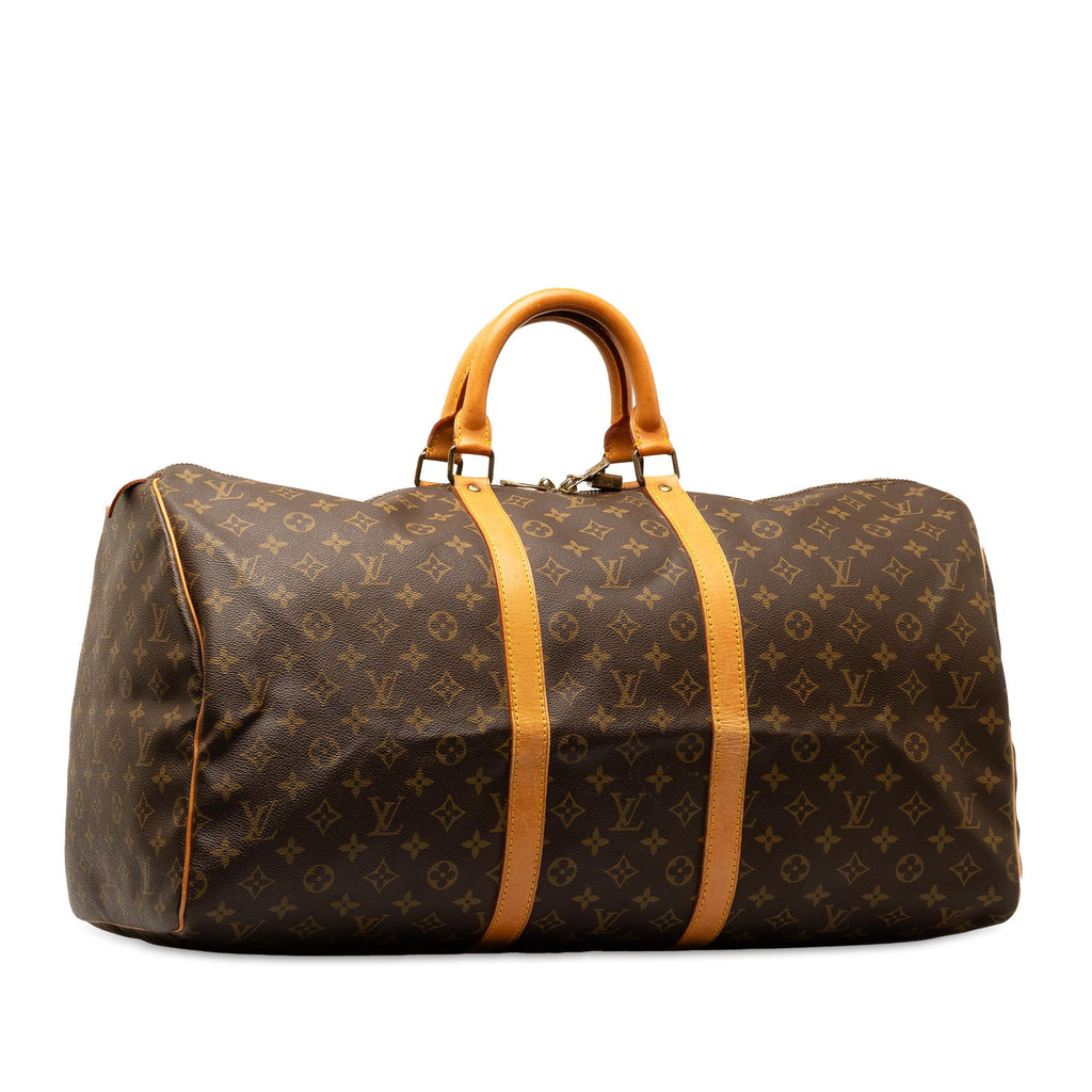 Louis Vuitton Monogram Keepall 55 (SHG-LDMQkq)