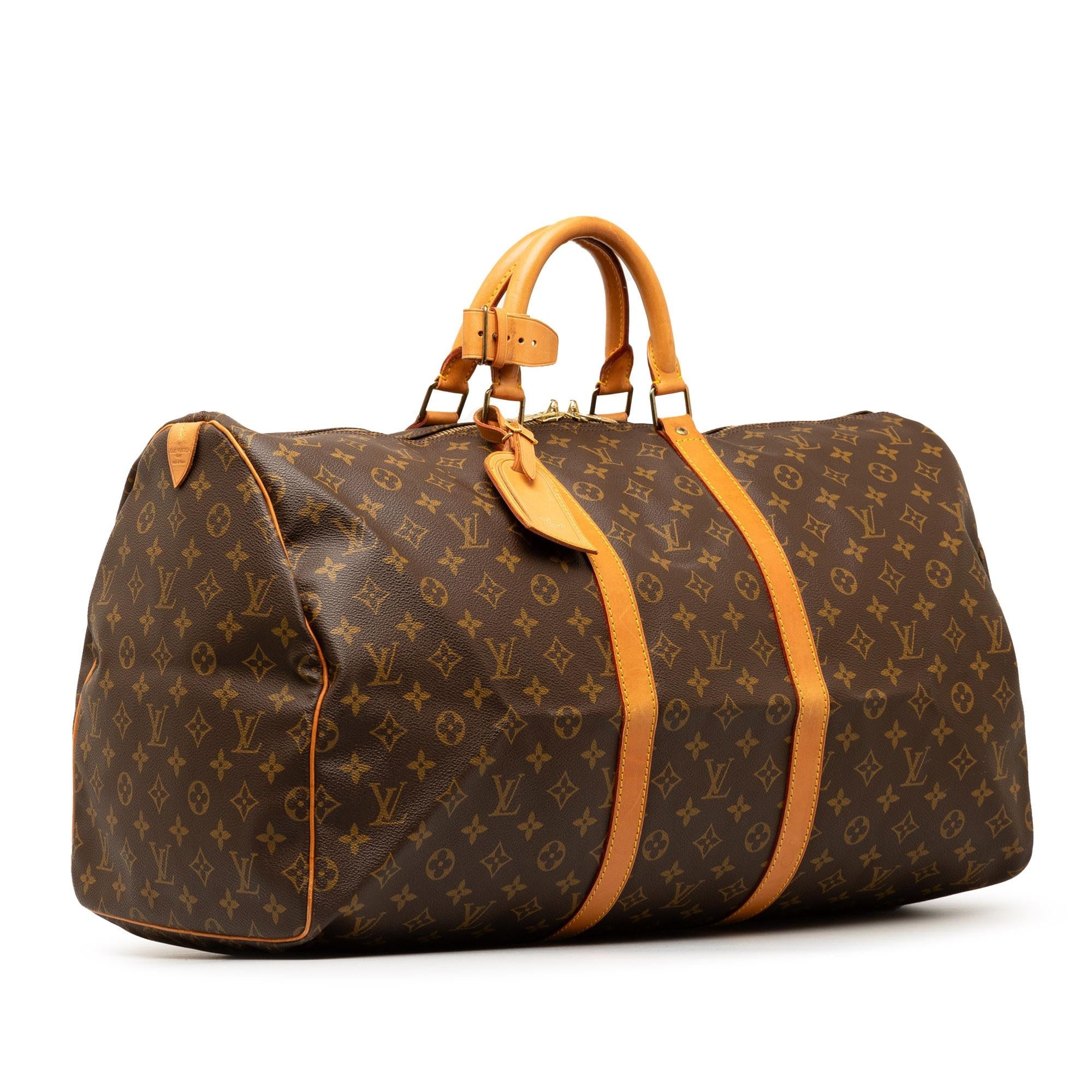 Louis Vuitton Monogram Keepall 55 (SHG-SEyXw6)