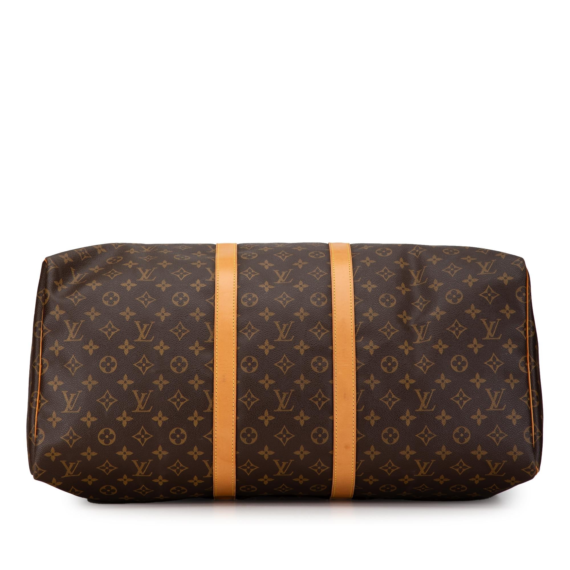 Louis Vuitton Monogram Keepall 55 (SHG-VMoPFi)