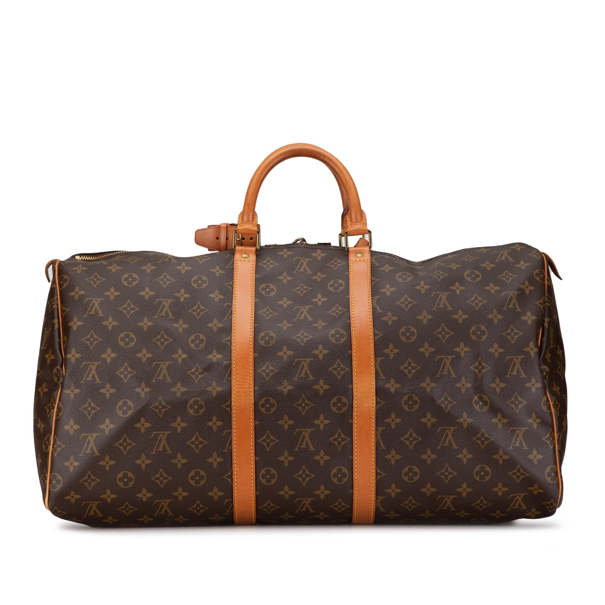 Louis Vuitton Monogram Keepall 55 (SHG-gTJ0Xx)