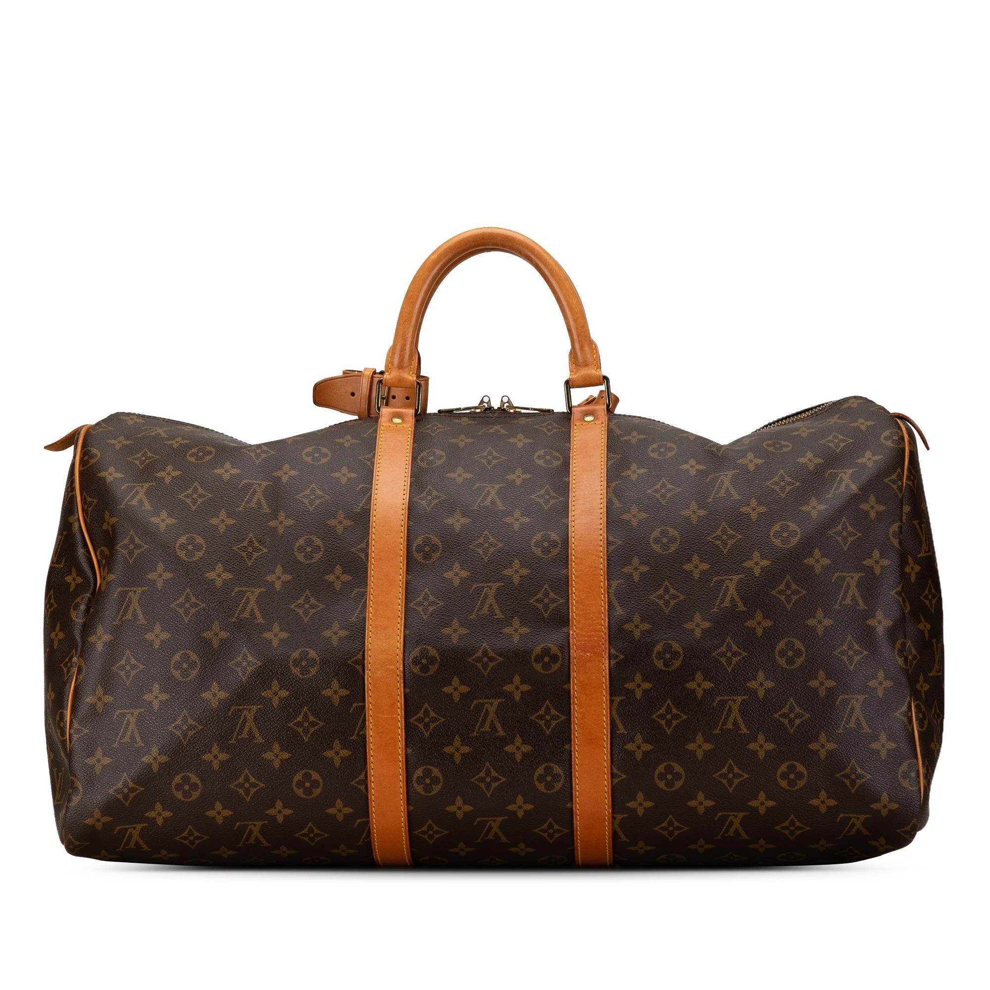 Louis Vuitton Monogram Keepall 55 (SHG-A8nmyX)