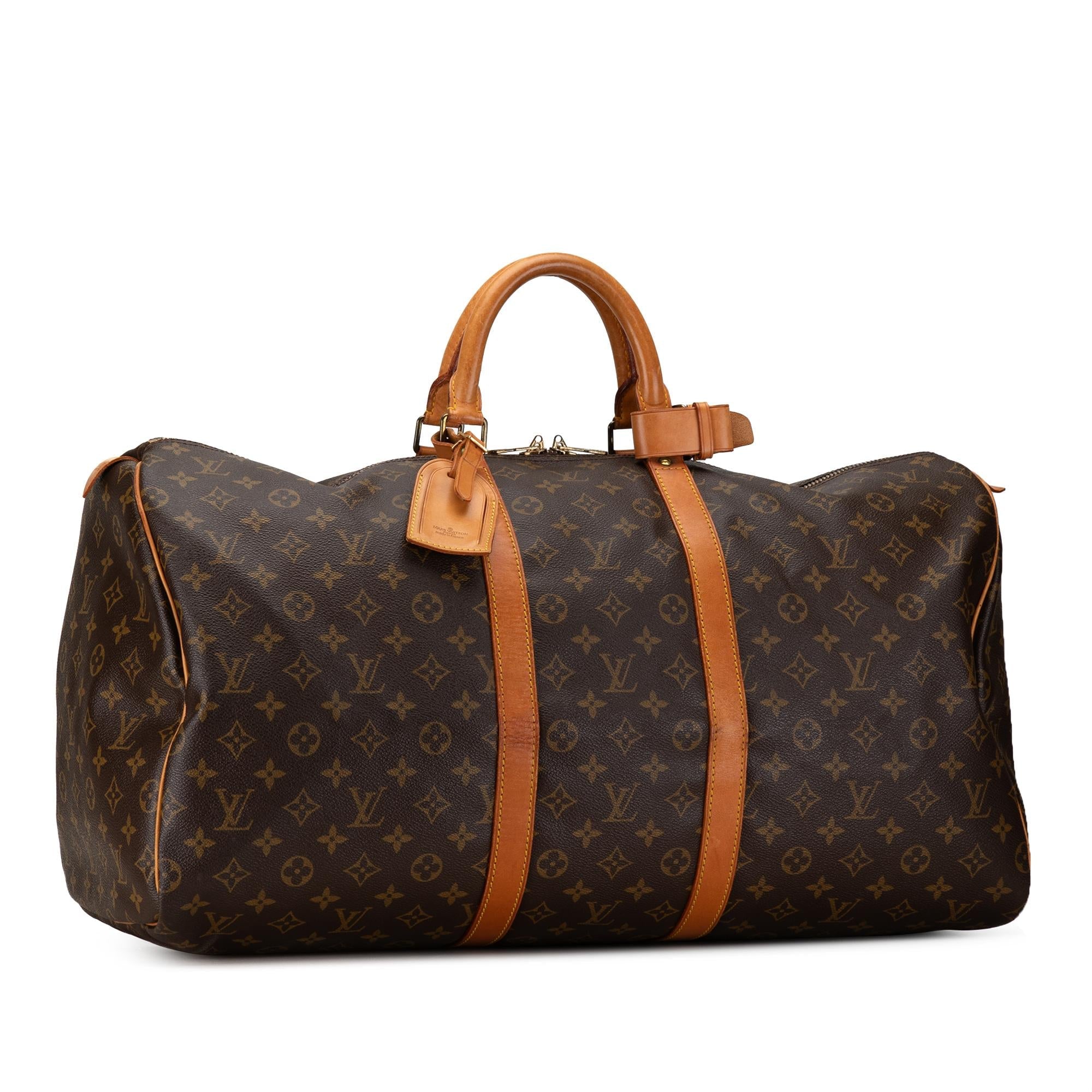 Louis Vuitton Monogram Keepall 55 (SHG-A8nmyX)