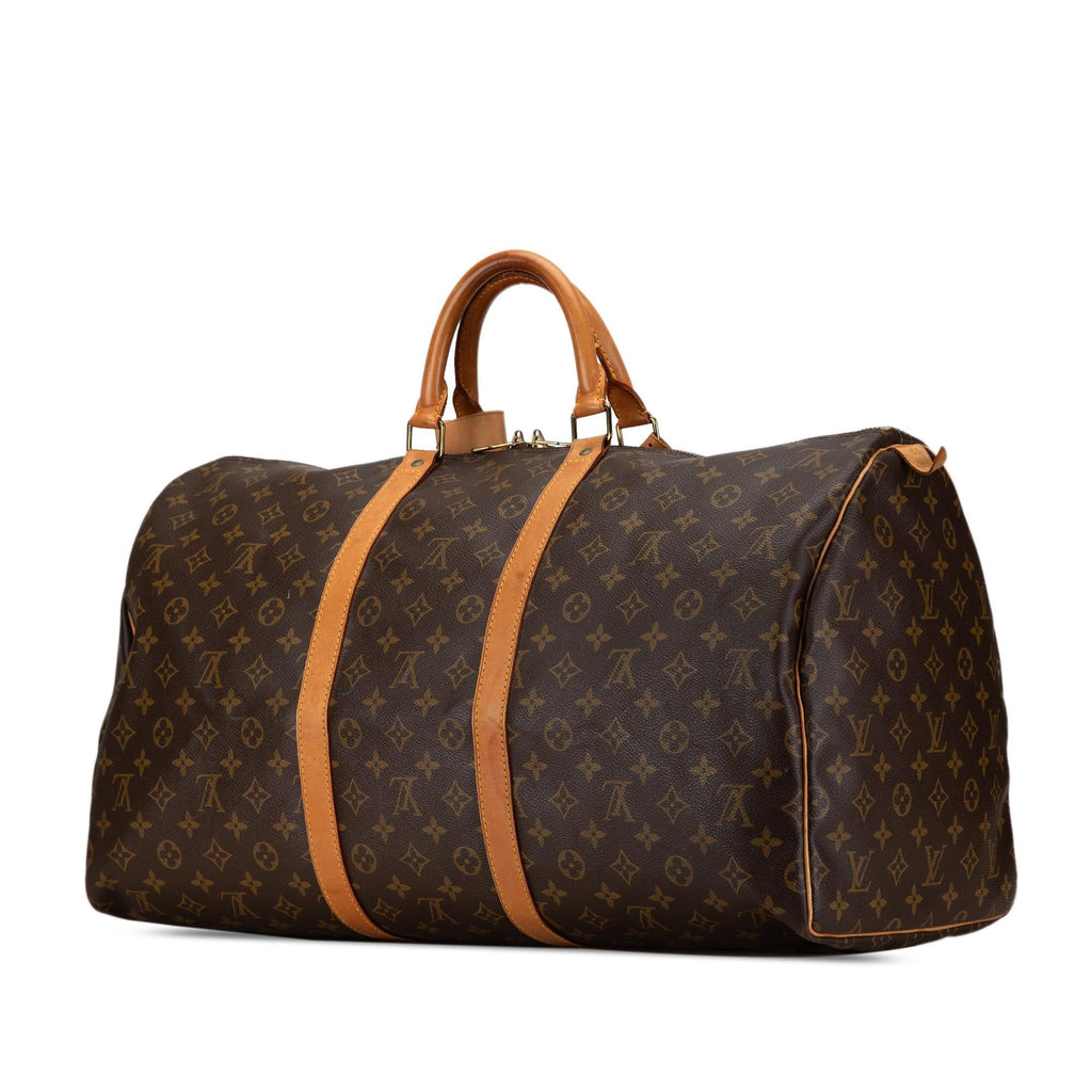 Louis Vuitton Monogram Keepall 55 (SHG-PN64pG)