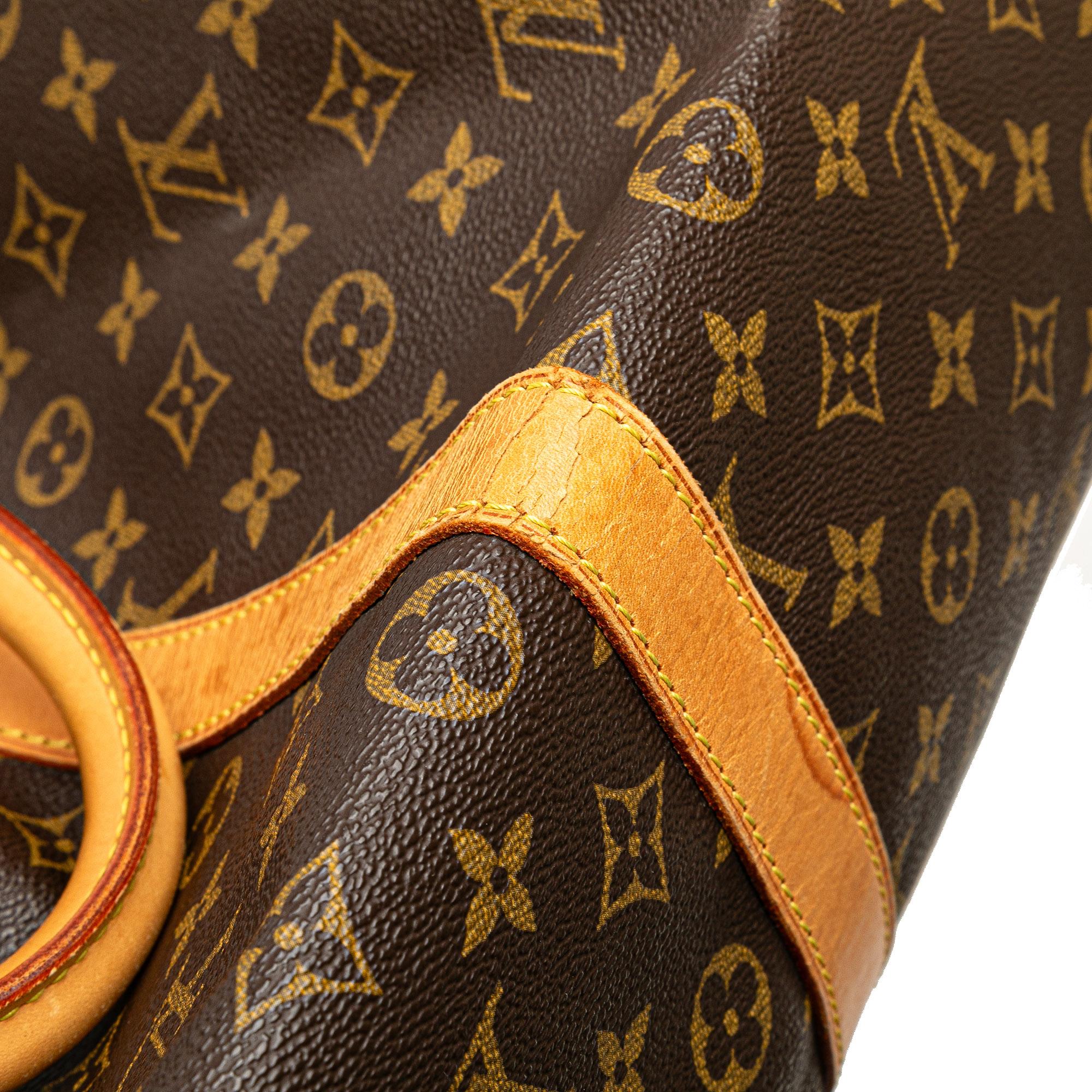 Louis Vuitton Monogram Keepall 55 (SHG-Txg65x)