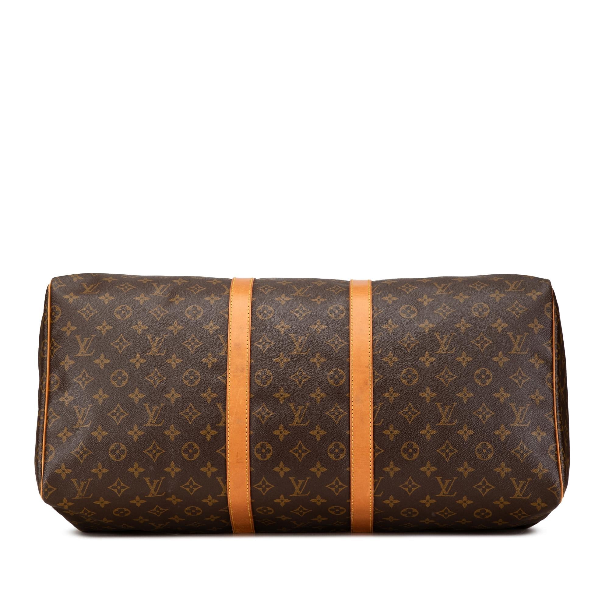 Louis Vuitton Monogram Keepall 55 (SHG-b7jEEy)