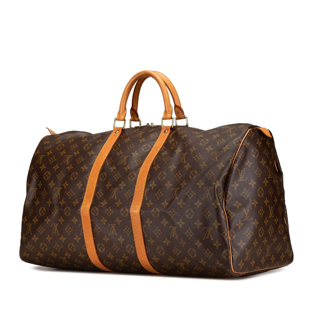 Louis Vuitton Monogram Keepall 55 (SHG-b7jEEy)